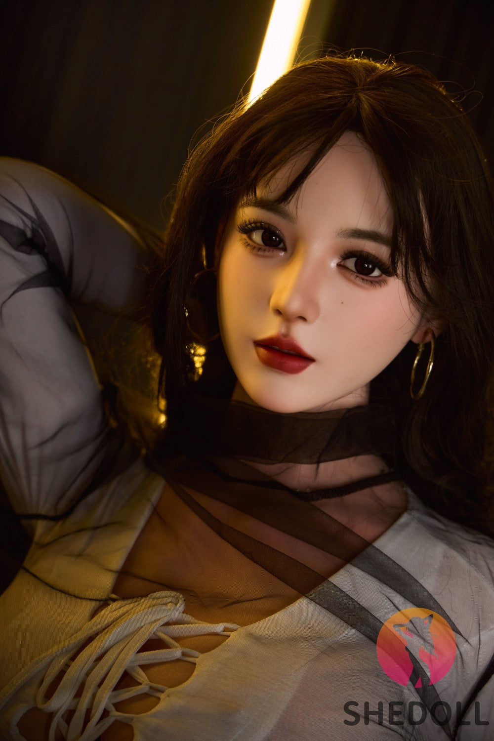 Moony Sex Doll (SHEDOLL 165 cm E-puodelis #SH126 2.0 silikonas)