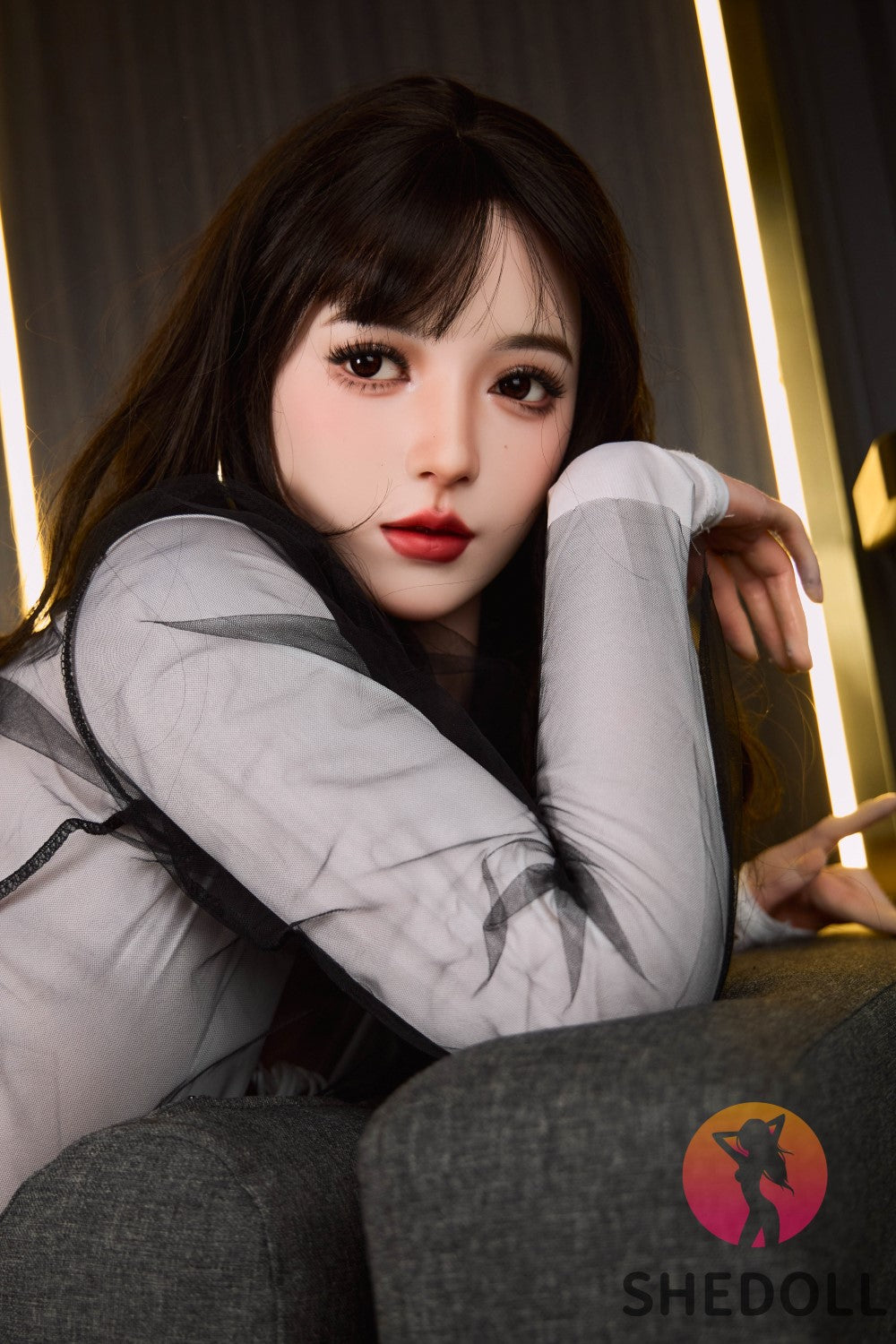 Moony Sex Doll (SHEDOLL 165 cm E-puodelis #SH126 2.0 silikonas)