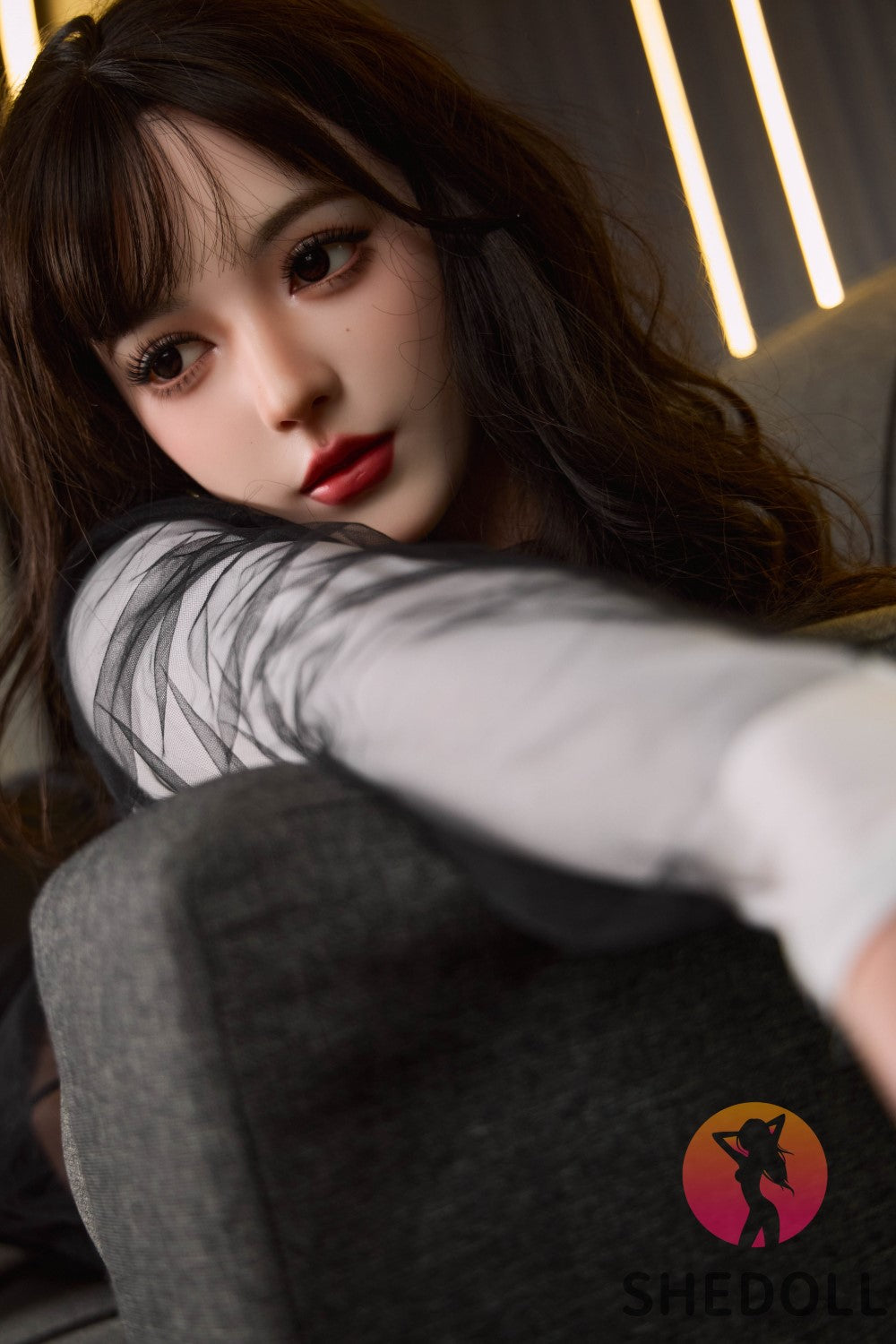 Moony Sex Doll (SHEDOLL 165 cm E-puodelis #SH126 2.0 silikonas)