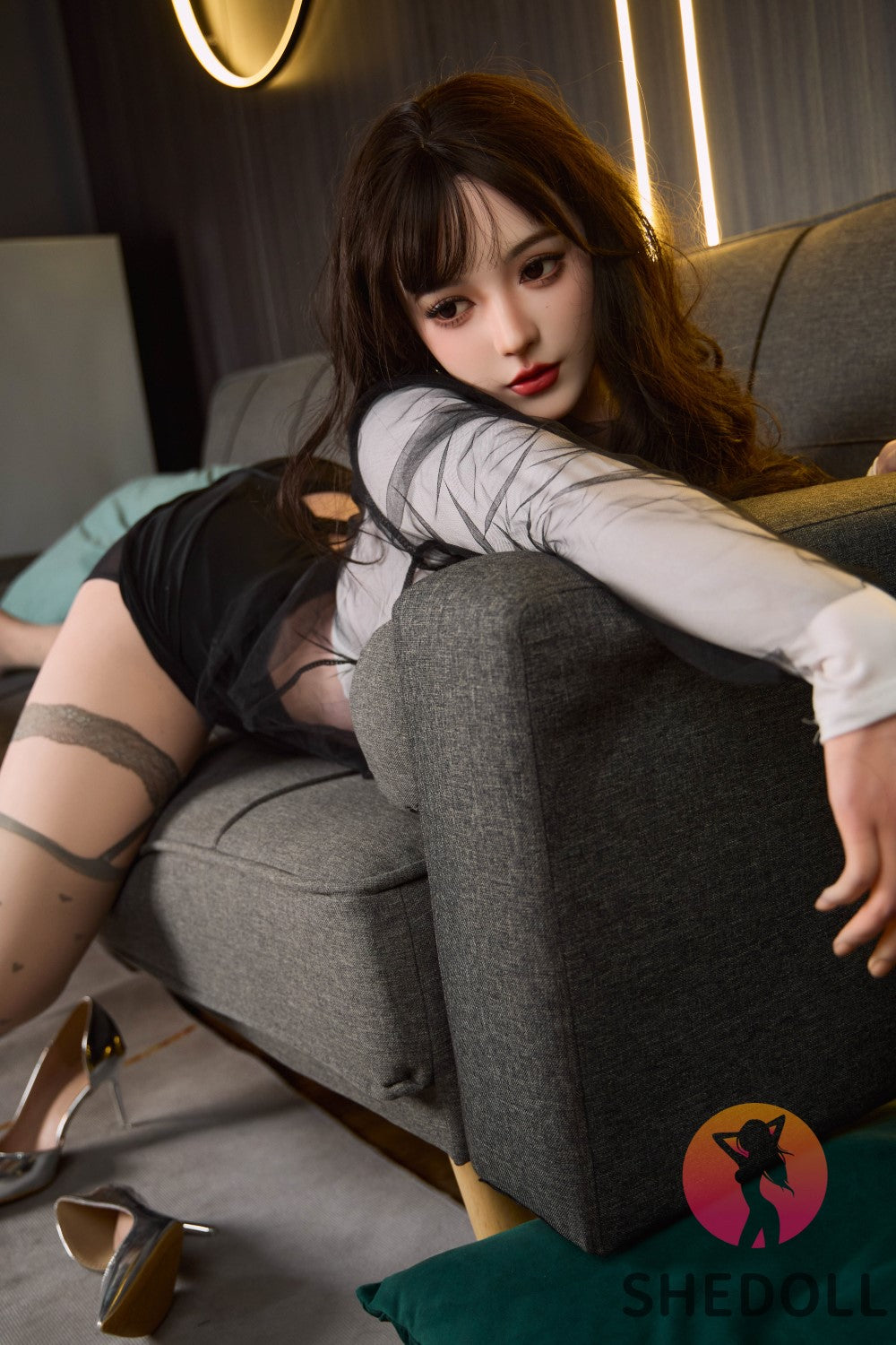 Moony Sex Doll (SHEDOLL 165 cm E-puodelis #SH126 2.0 silikonas)