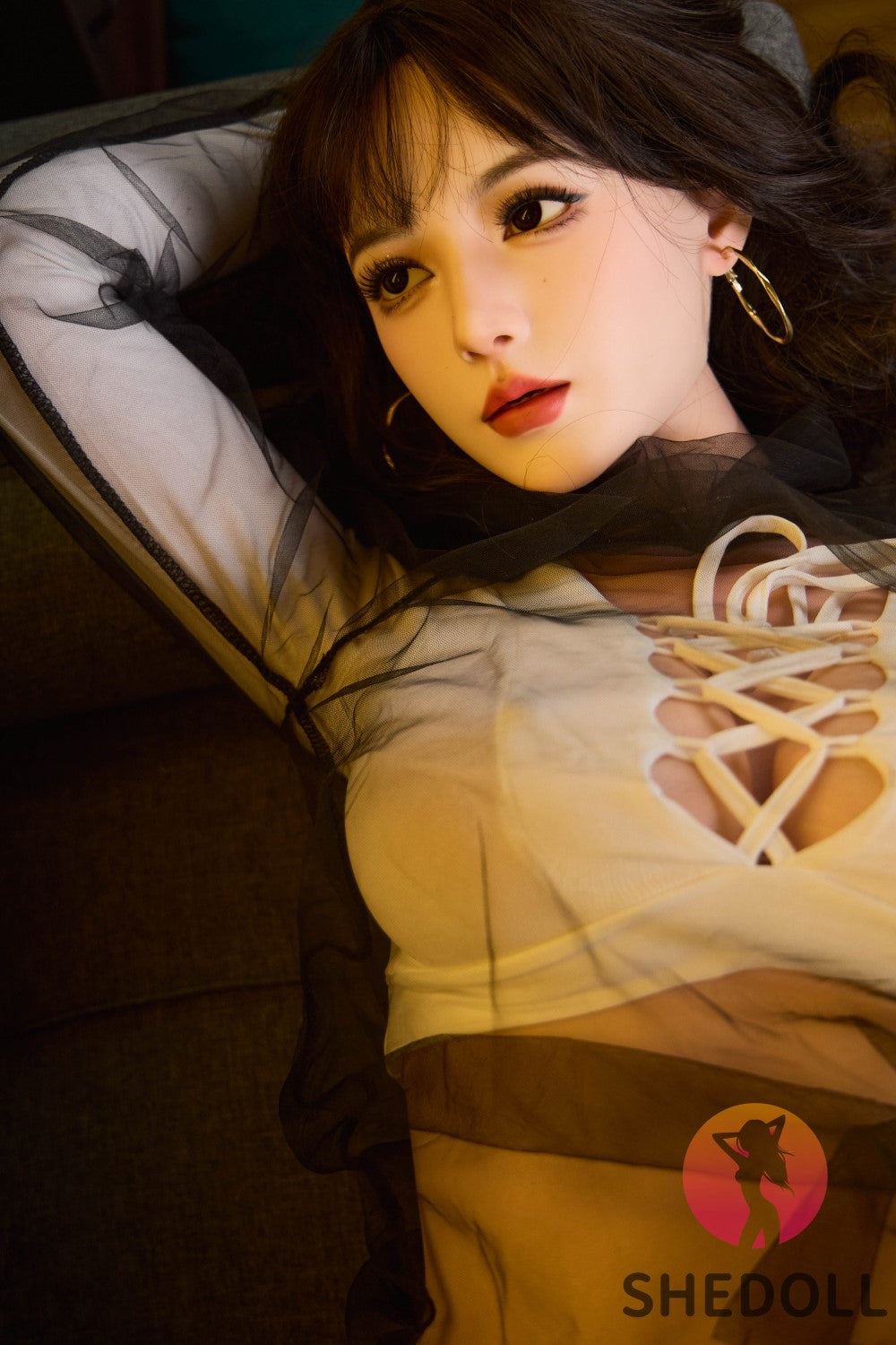 Moony Sex Doll (SHEDOLL 165 cm E-puodelis #SH126 2.0 silikonas)