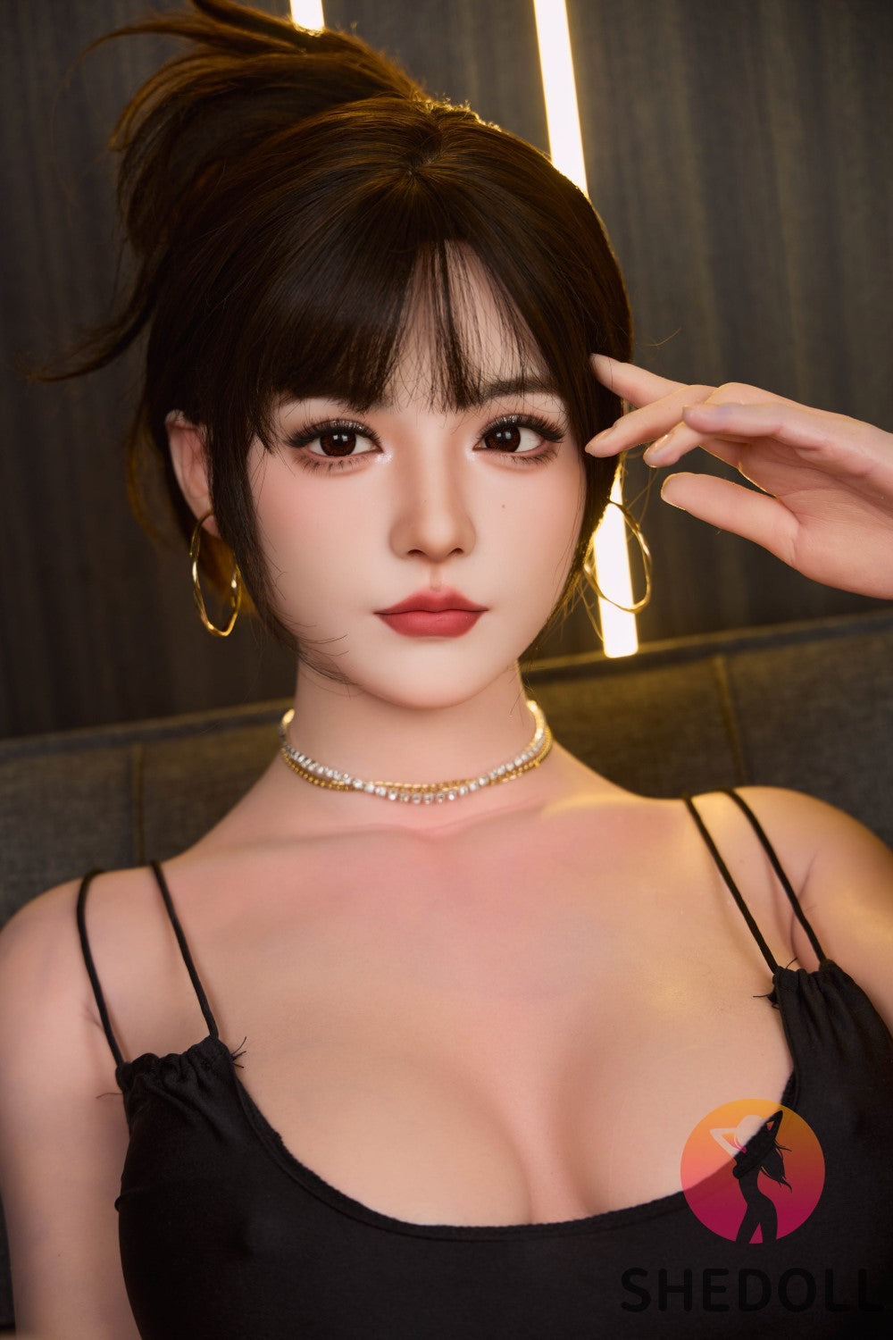 Moony Sex Doll (SHEDOLL 165 cm E-puodelis #SH126 2.0 silikonas)