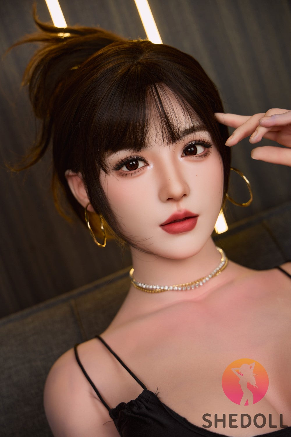 Moony Sex Doll (SHEDOLL 165 cm E-puodelis #SH126 2.0 silikonas)