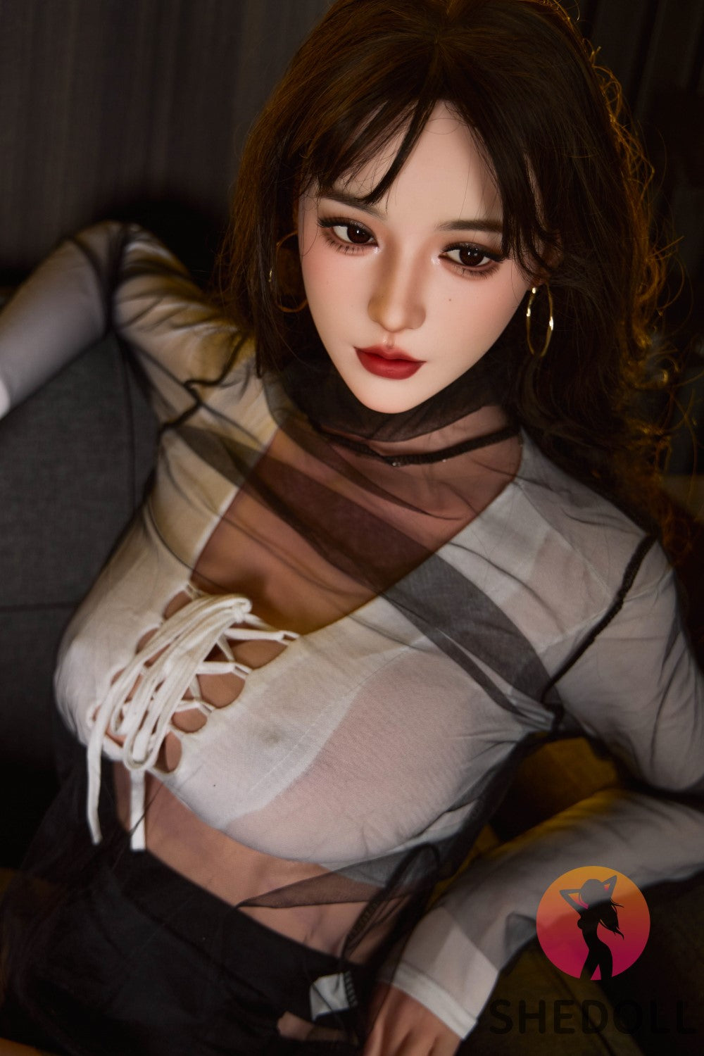 Moony Sex Doll (SHEDOLL 165 cm E-puodelis #SH126 2.0 silikonas)