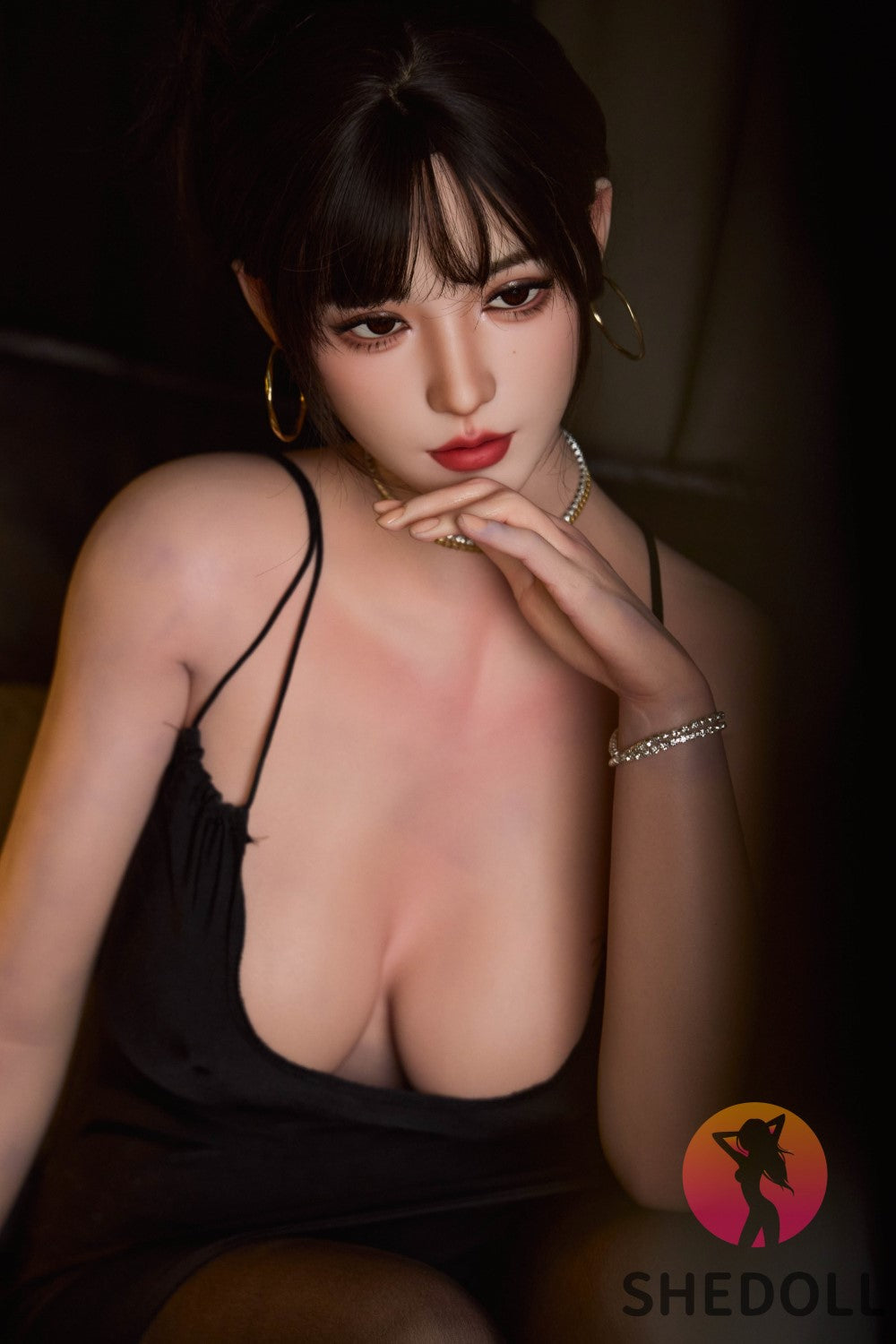 Moony Sex Doll (SHEDOLL 165 cm E-puodelis #SH126 2.0 silikonas)