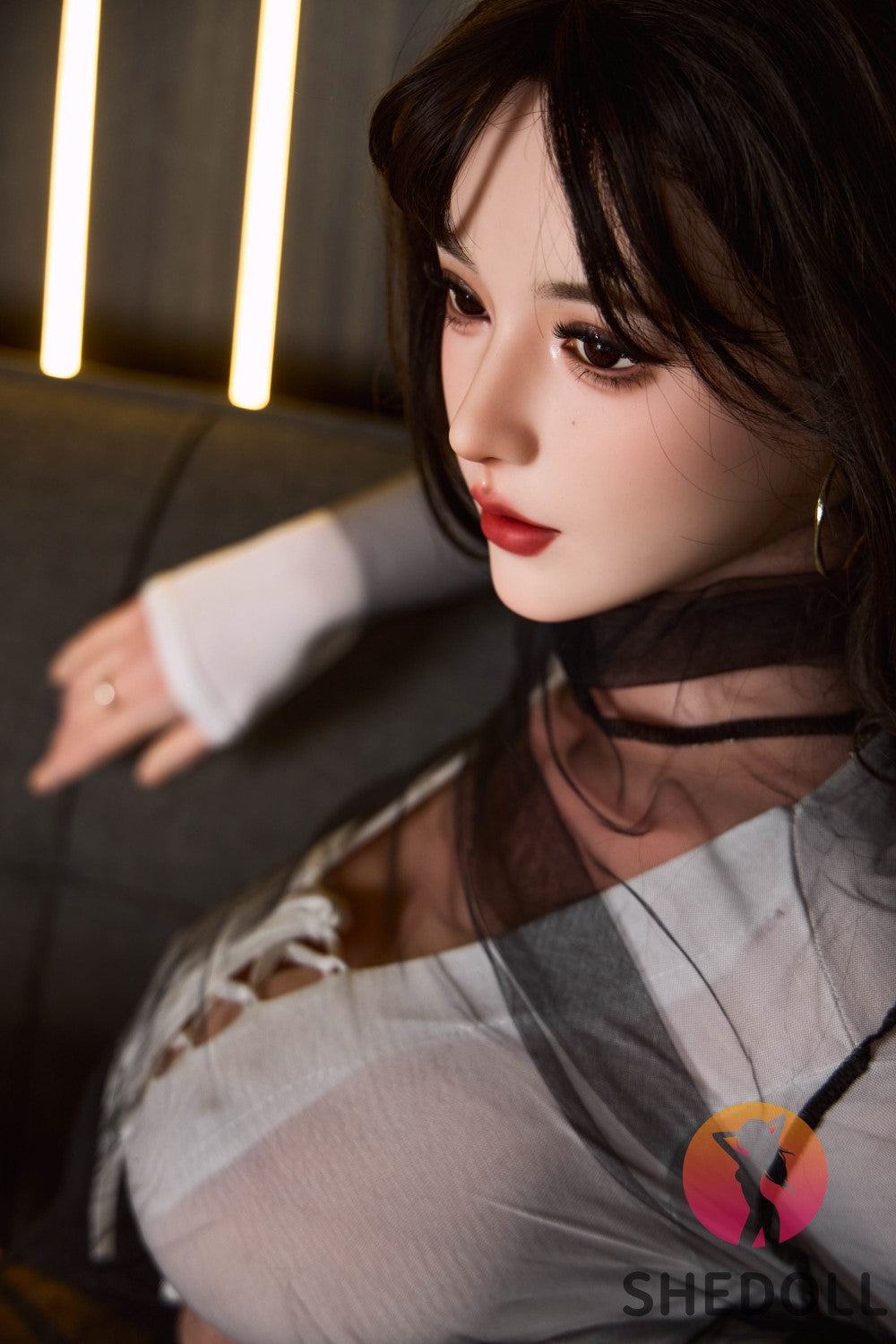 Moony Sex Doll (SHEDOLL 165 cm E-puodelis #SH126 2.0 silikonas)
