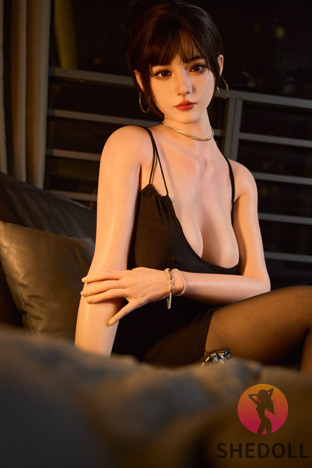 Moony Sex Doll (SHEDOLL 165 cm E-puodelis #SH126 2.0 silikonas)