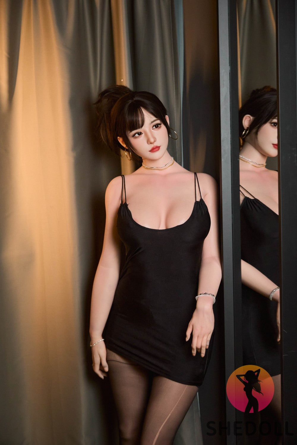 Moony Sex Doll (SHEDOLL 165 cm E-puodelis #SH126 2.0 silikonas)