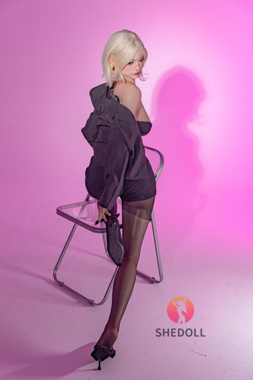 Sekso lėlė Beryl (SHEDOLL 168 cm D puodelis # SH128 2.0 silikonas)