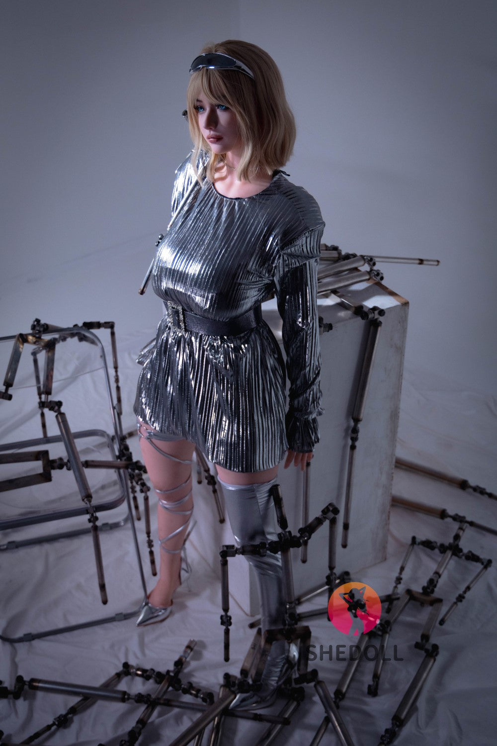 Sekso lėlė Tasha (SHEDOLL 163 cm H-Cup #SH129 2.0 TPE + silikonas)