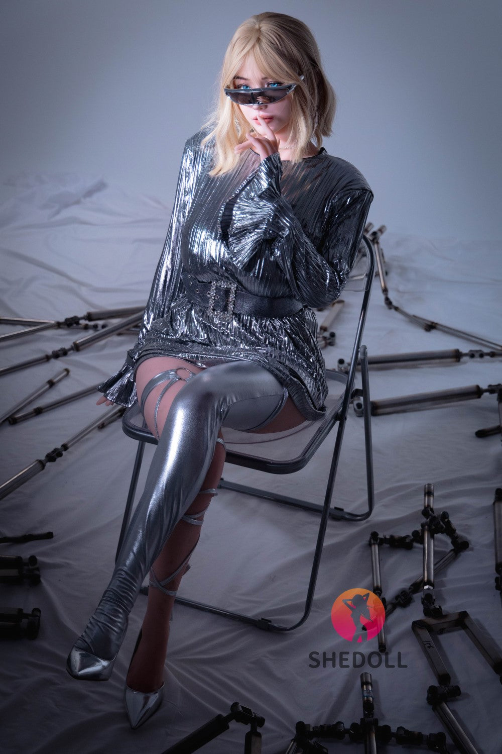 Sekso lėlė Tasha (SHEDOLL 163 cm H-Cup #SH129 2.0 TPE + silikonas)