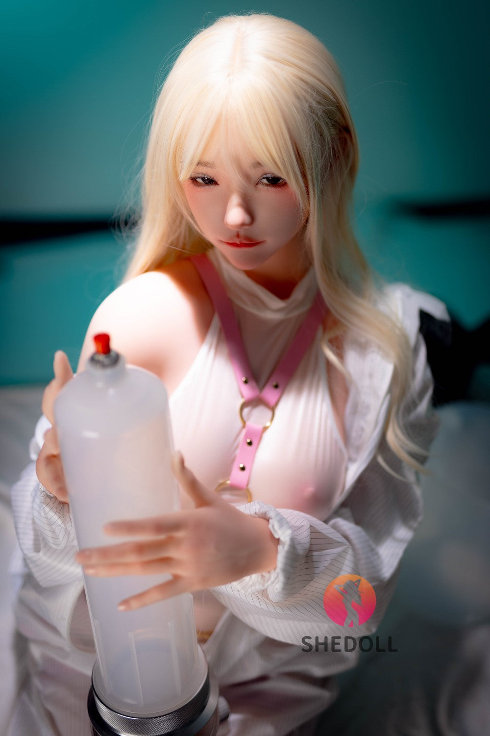 Charlene Sex Doll (SHEDOLL 158 cm C puodelis # SH130 2.0 TPE + silikonas)