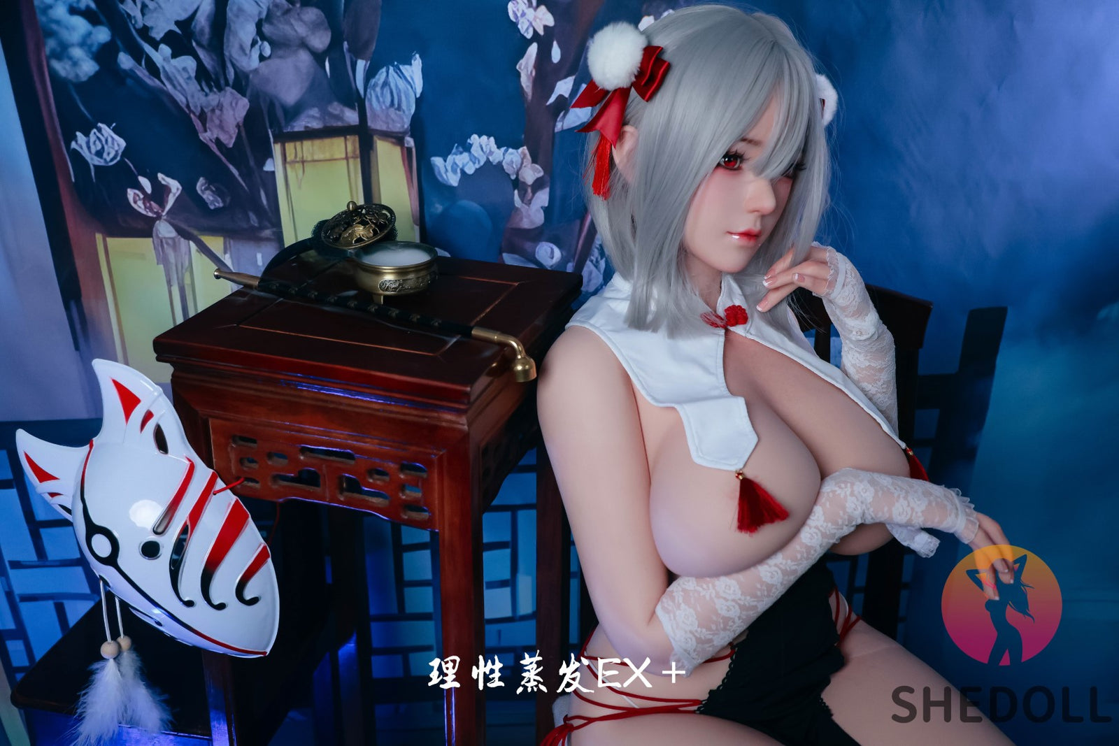 Kosame Sex Doll (SHEDOLL 163 cm H-Cup #SH131 silikonas)