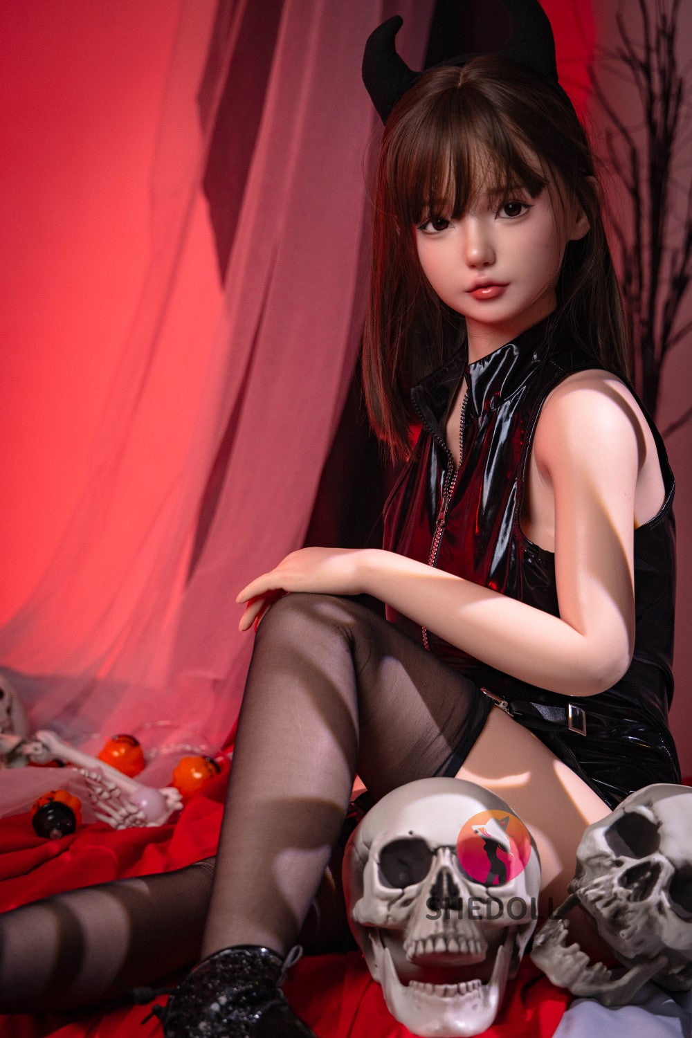 Yuan Sex Doll (SHEDOLL 148 cm D puodelis #SH141 2.0 silikonas)