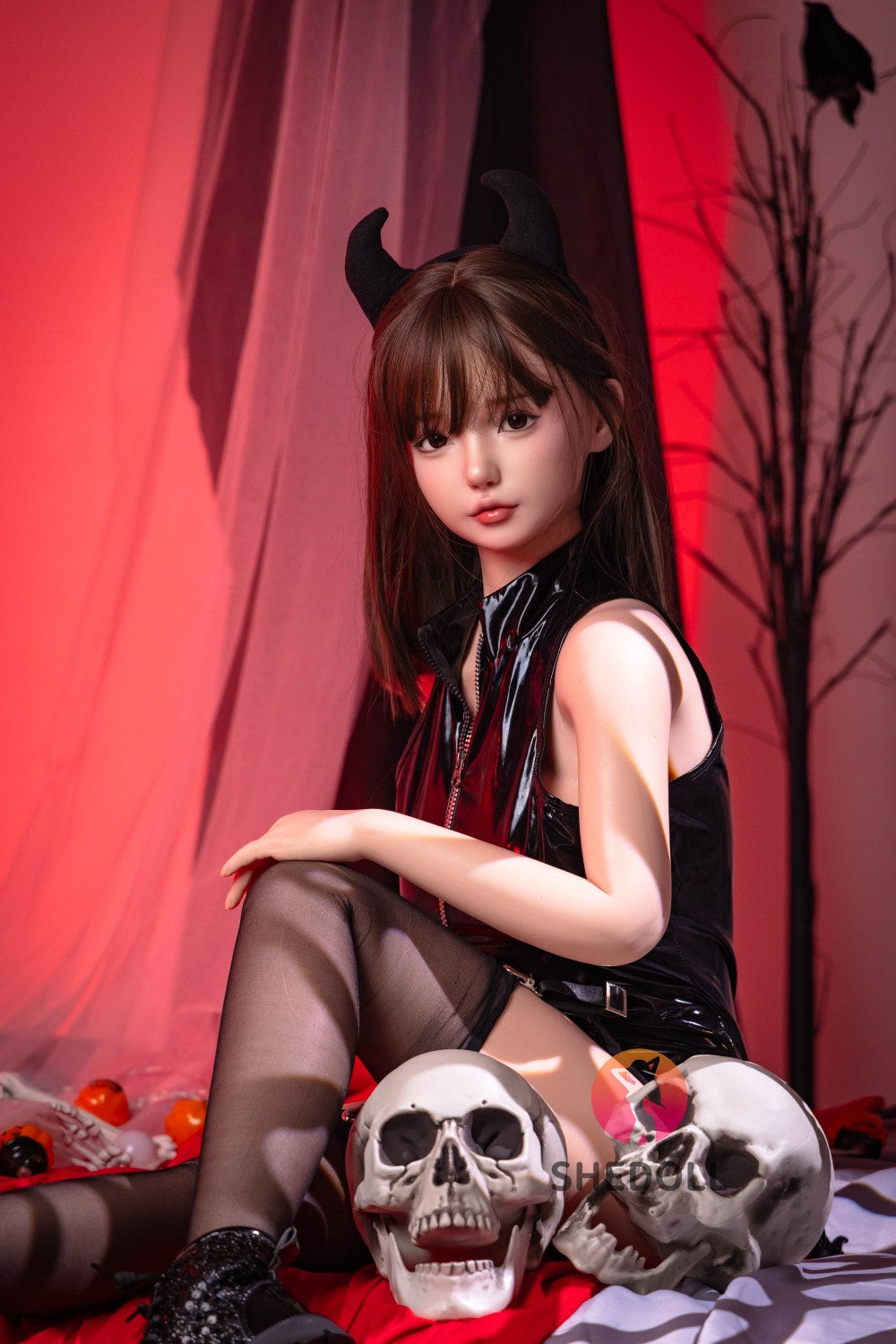 Yuan Sex Doll (SHEDOLL 148 cm D puodelis #SH141 2.0 silikonas)