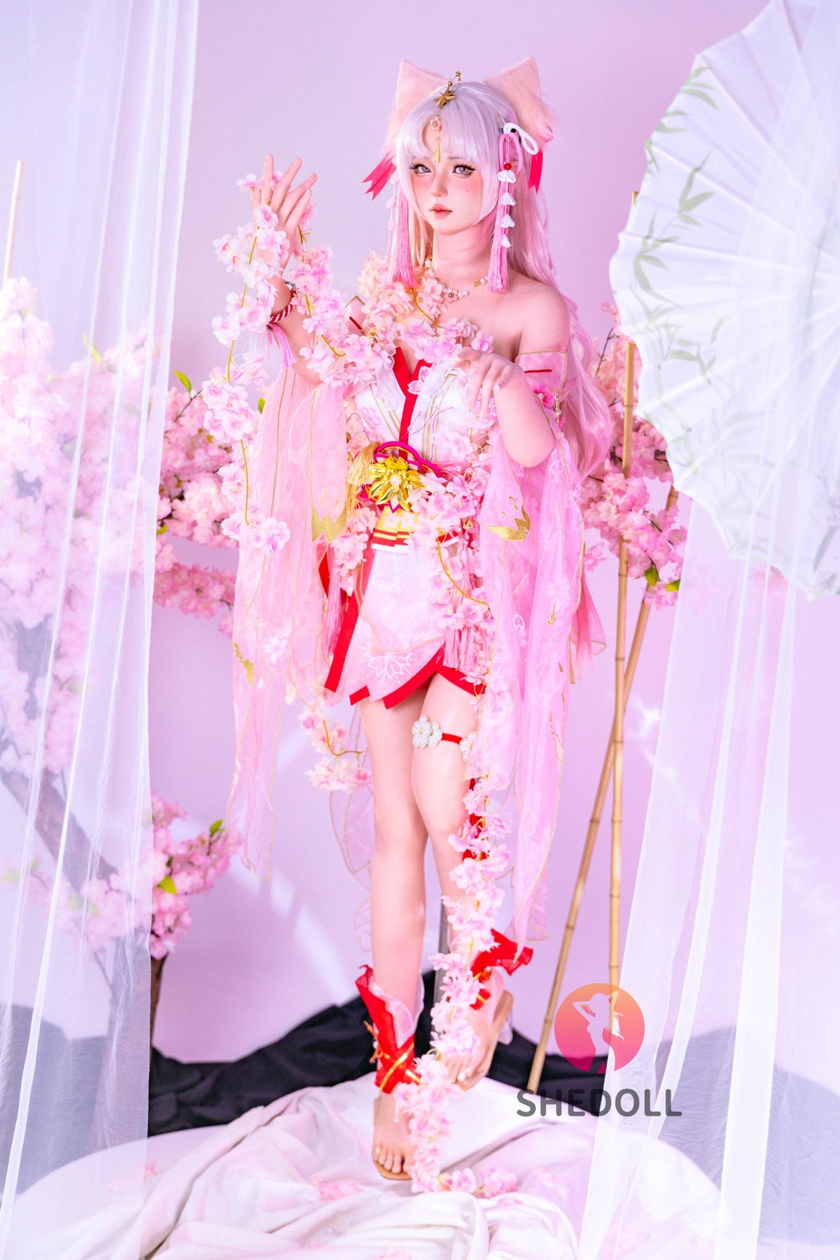 Kosame Sex Doll (SHEDOLL 168 cm D puodelis #SH143 2.0 silikonas)