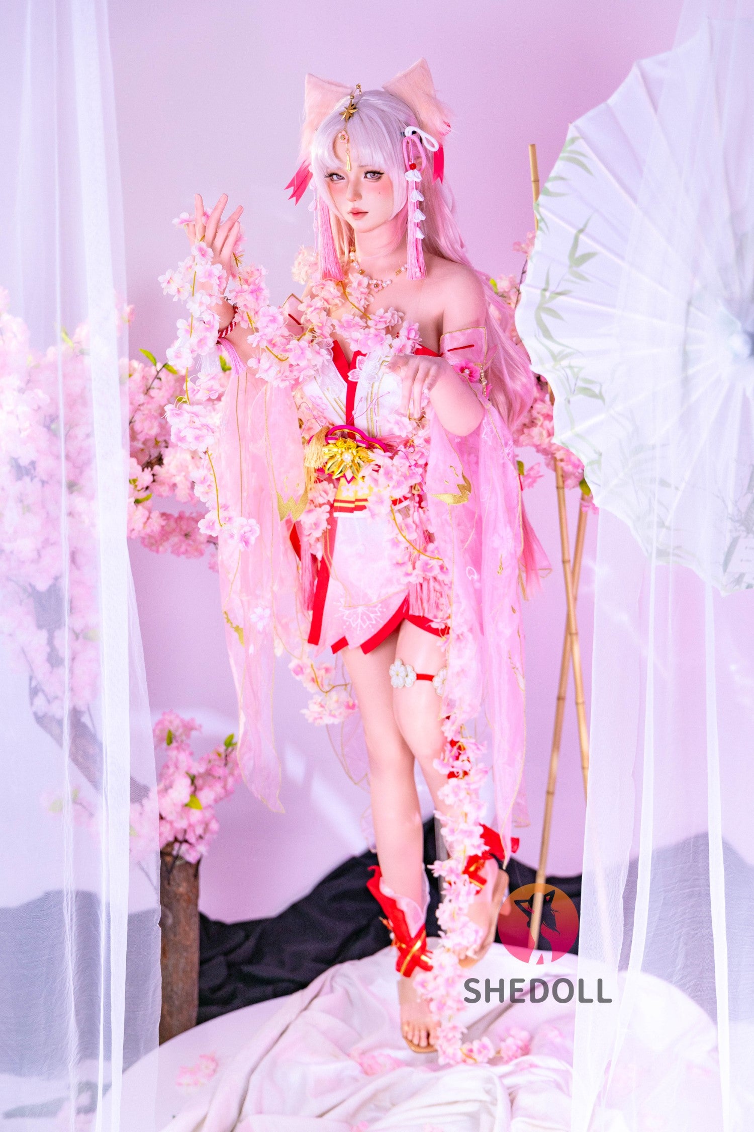 Kosame Sex Doll (SHEDOLL 168 cm D puodelis #SH143 2.0 silikonas)