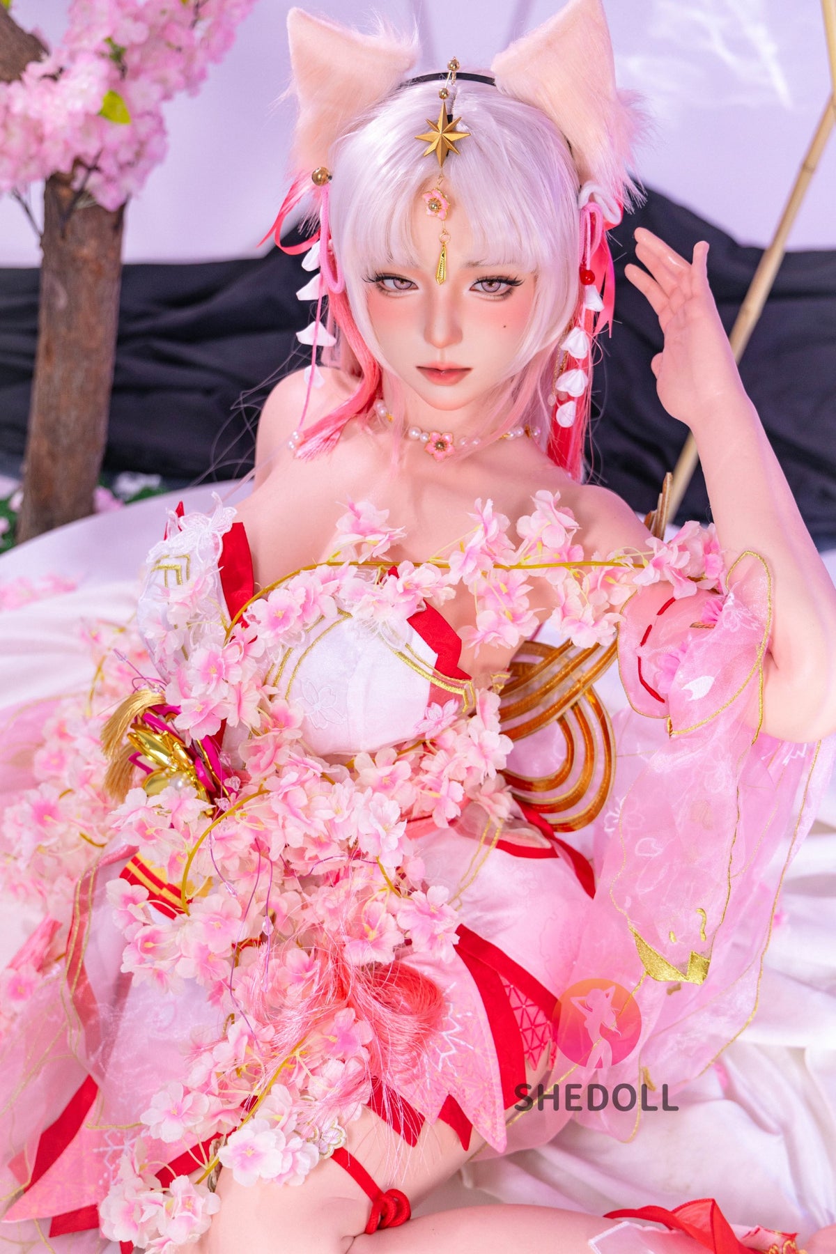 Kosame Sex Doll (SHEDOLL 168 cm D puodelis #SH143 2.0 silikonas)