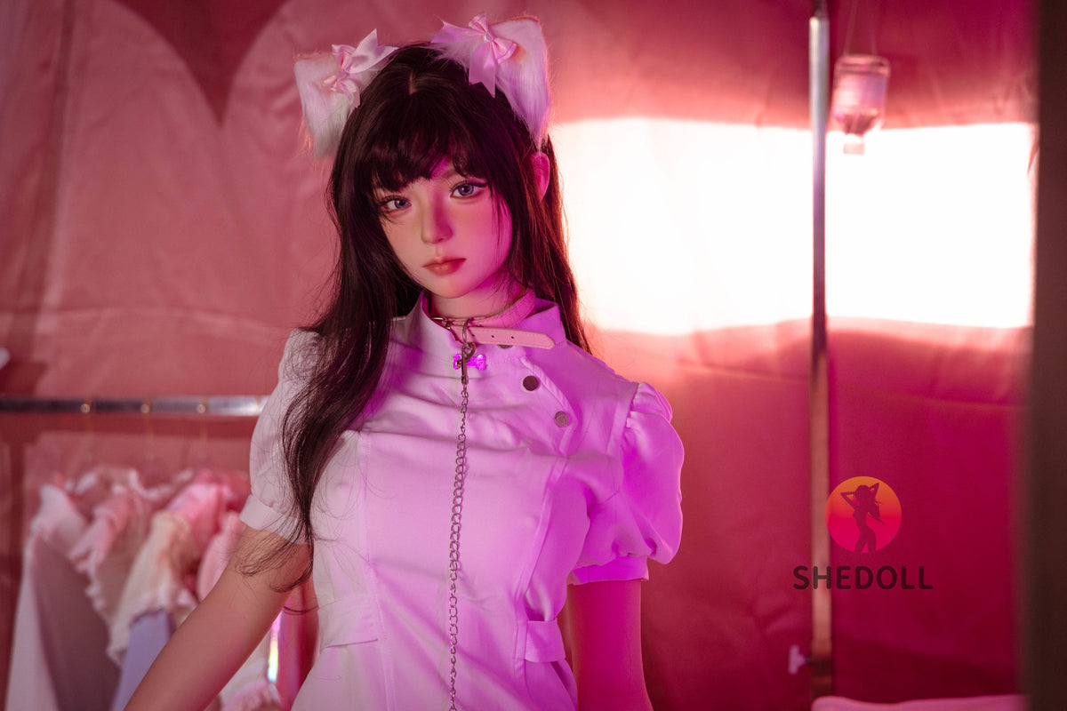 Kosame Sex Doll (SHEDOLL 168 cm D puodelis # SH147 2.0 silikonas)