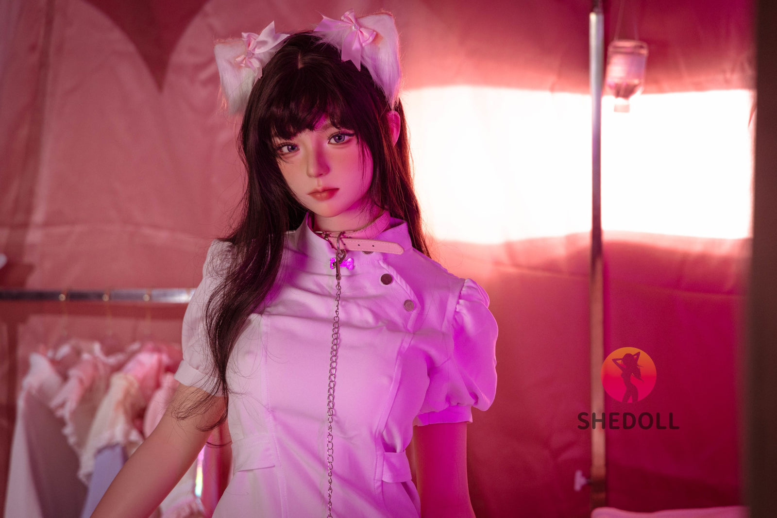 Kosame Sex Doll (SHEDOLL 168 cm D puodelis # SH147 2.0 silikonas)