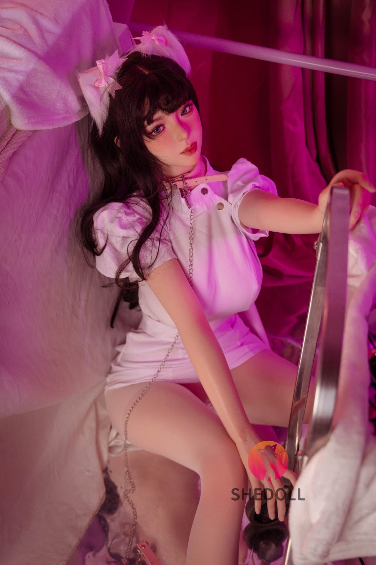 Kosame Sex Doll (SHEDOLL 168 cm D puodelis # SH147 2.0 silikonas)