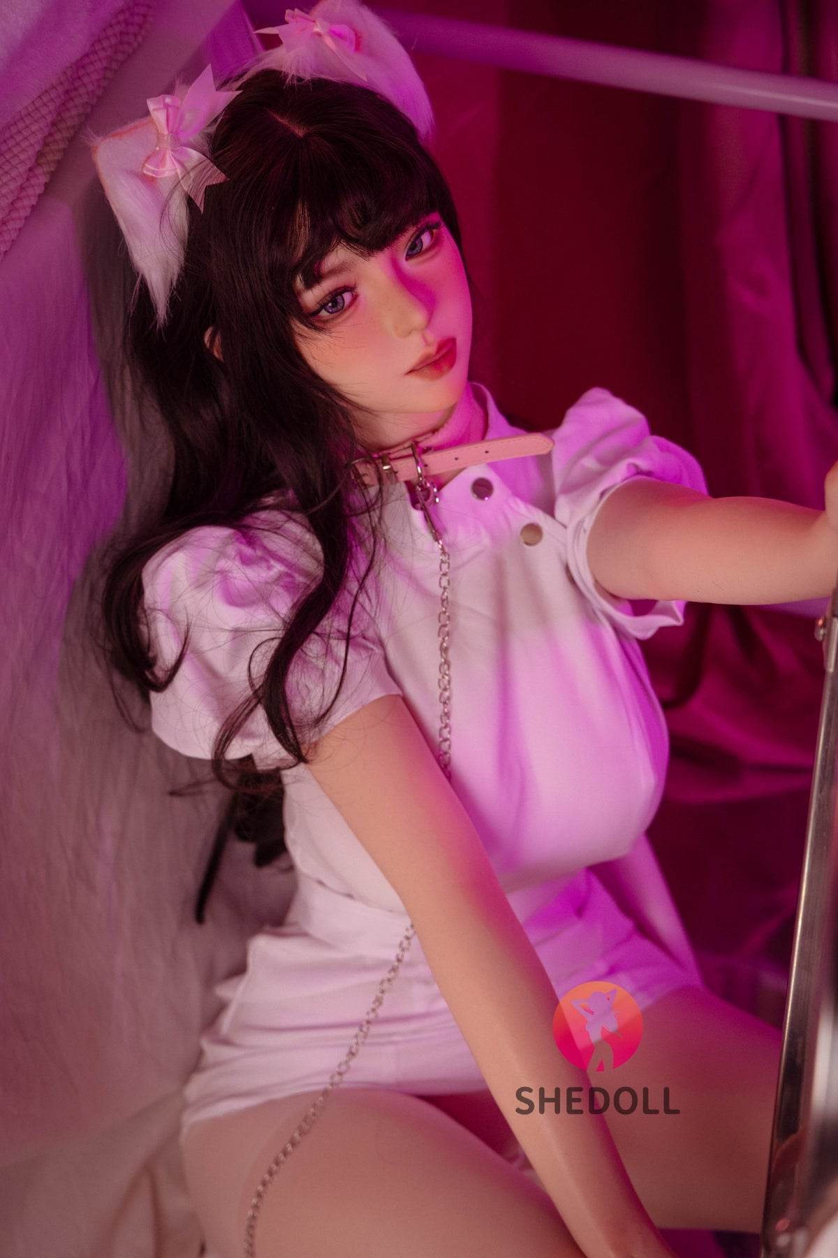 Kosame Sex Doll (SHEDOLL 168 cm D puodelis # SH147 2.0 silikonas)