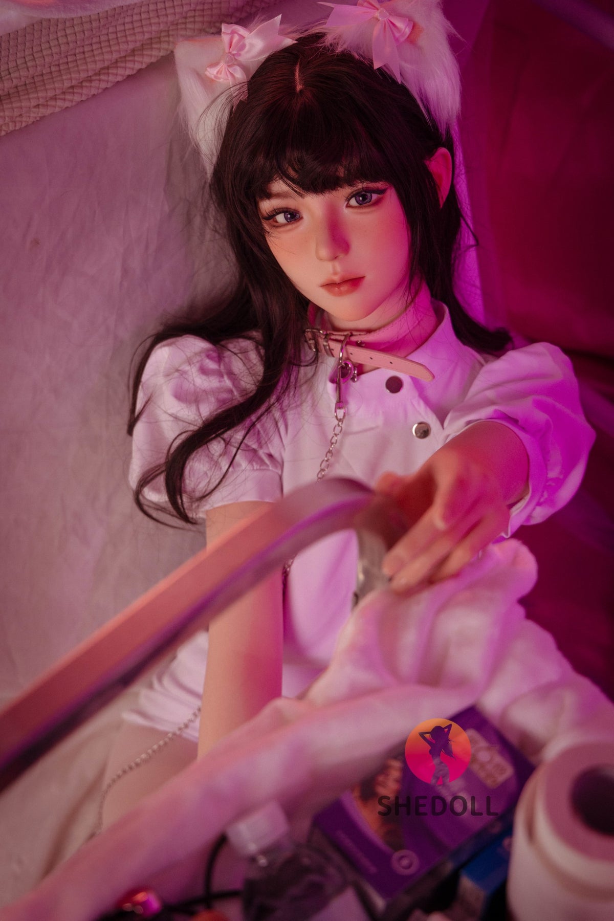Kosame Sex Doll (SHEDOLL 168 cm D puodelis # SH147 2.0 silikonas)