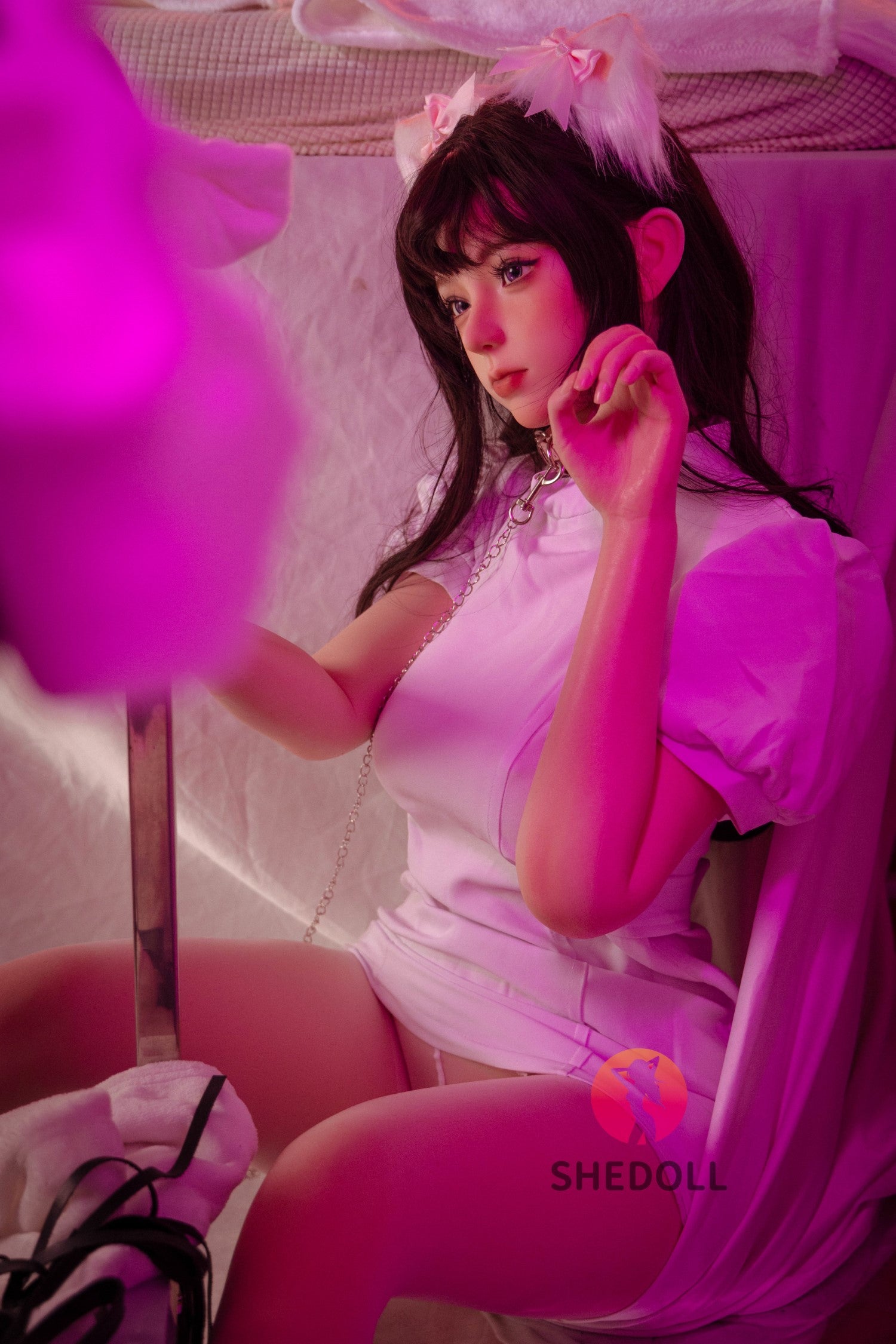 Kosame Sex Doll (SHEDOLL 168 cm D puodelis # SH147 2.0 silikonas)