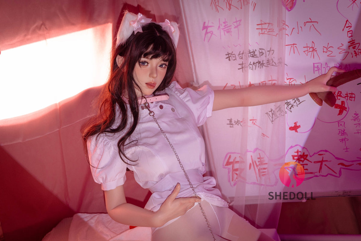 Kosame Sex Doll (SHEDOLL 168 cm D puodelis # SH147 2.0 silikonas)