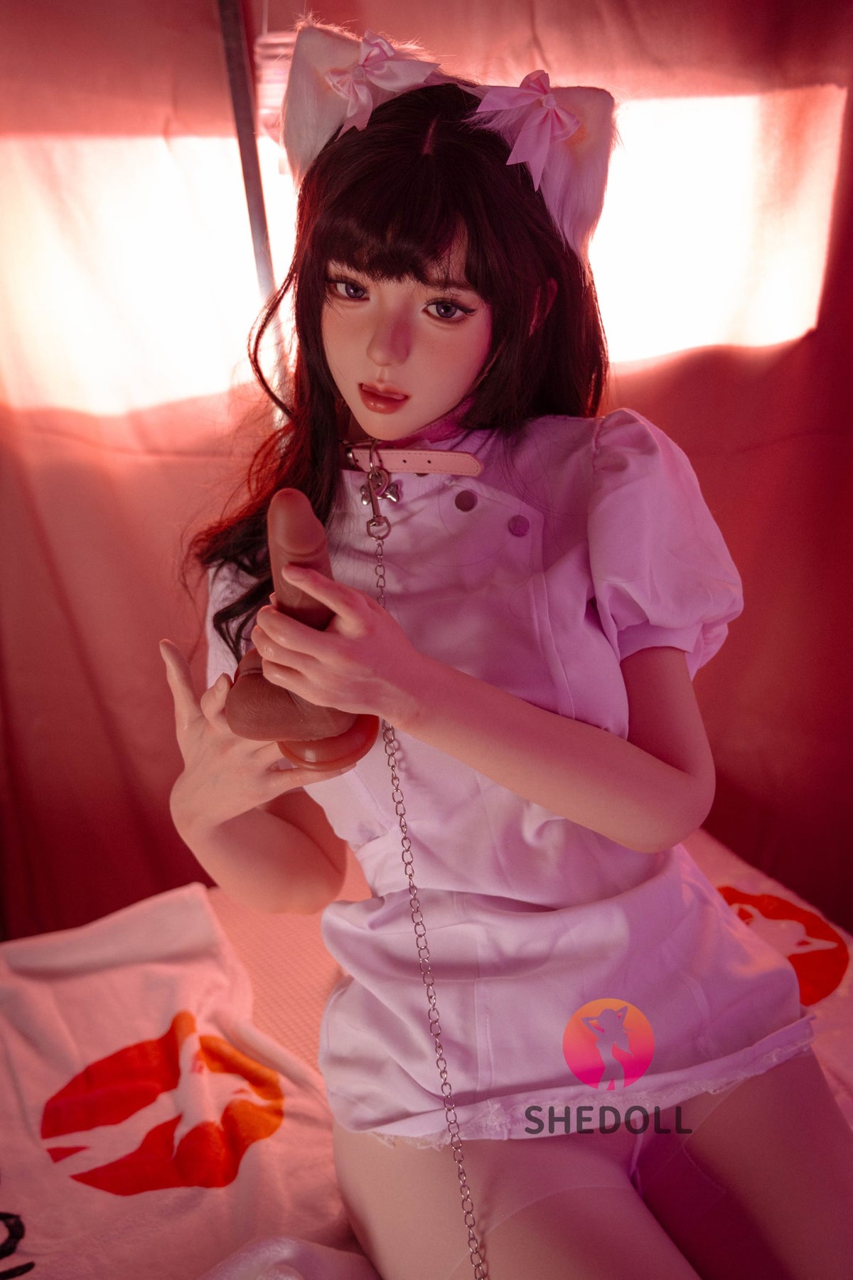 Kosame Sex Doll (SHEDOLL 168 cm D puodelis # SH147 2.0 silikonas)