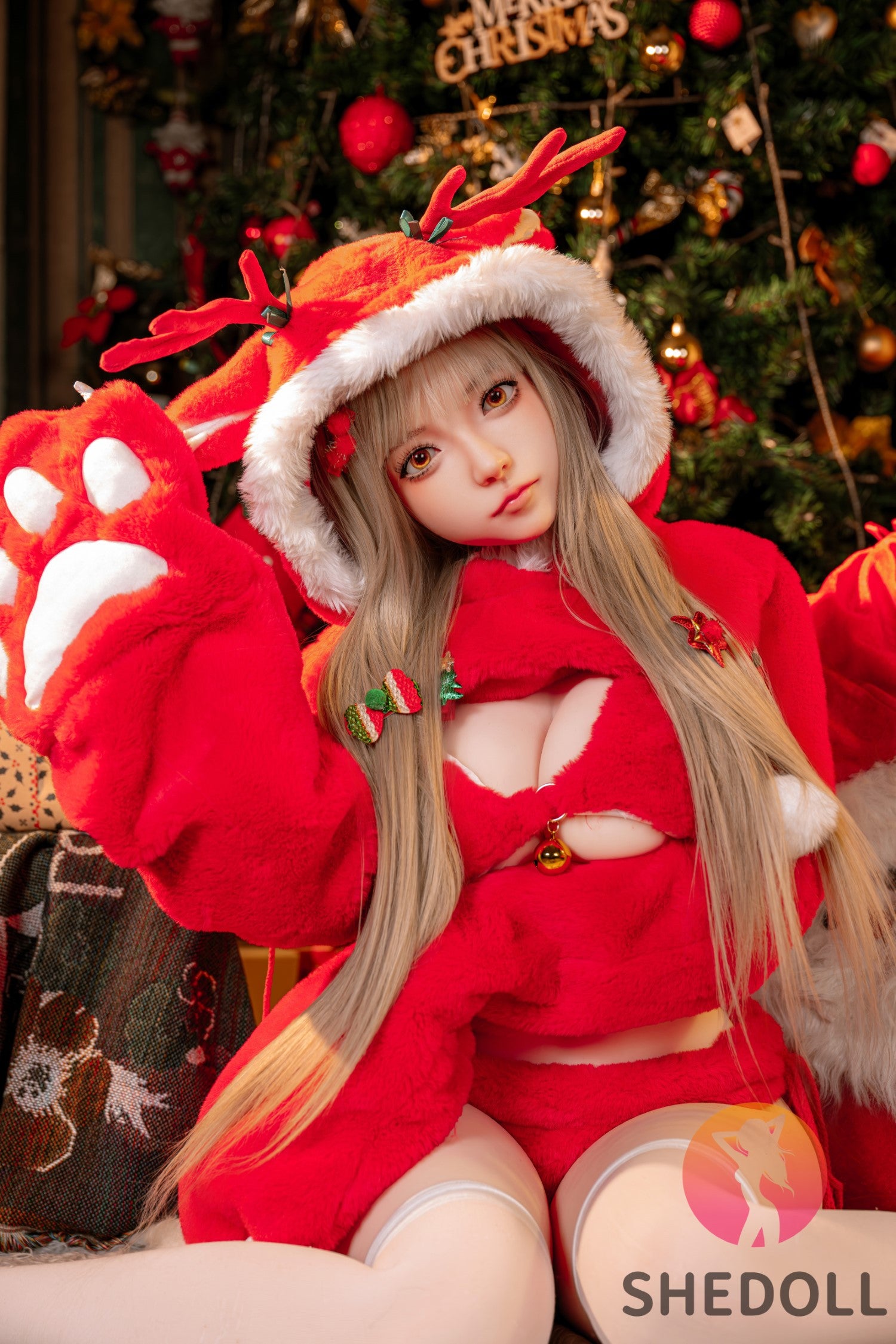Roy Sex Doll (SHEDOLL 145 cm G puodelis # SH148 2.0 TPE + silikonas)