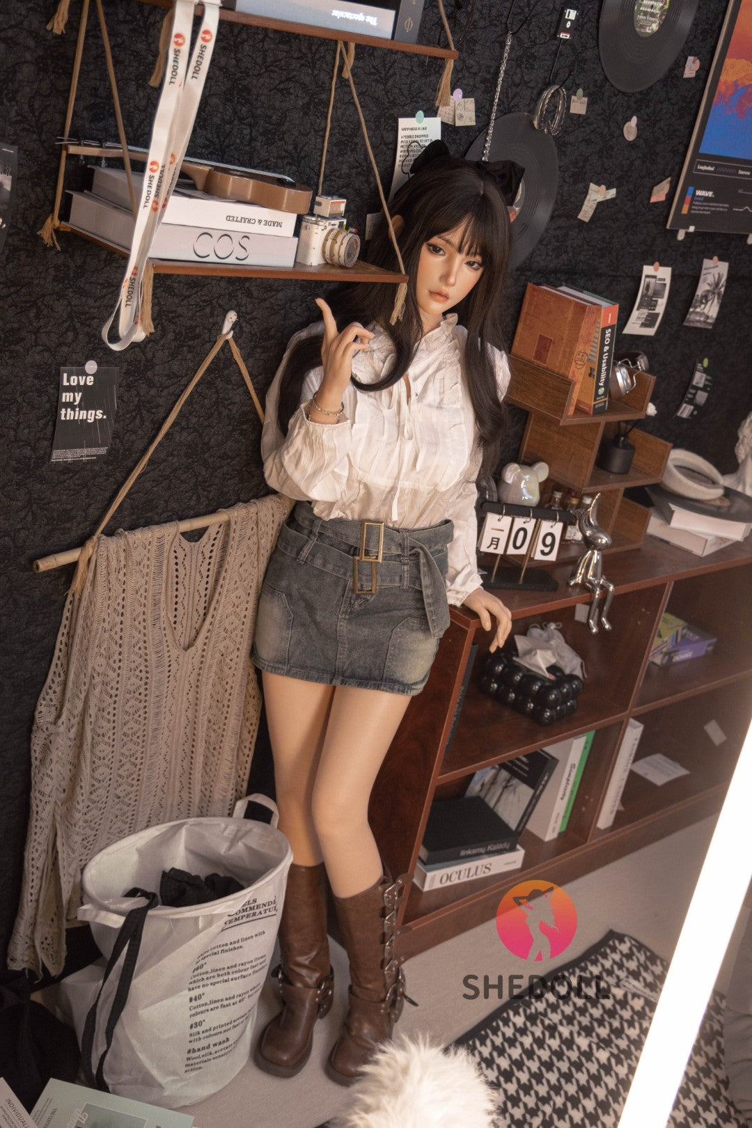 Vesper Sex Doll (SHEDOLL 158 cm C-Cup #SH155 silikonas)