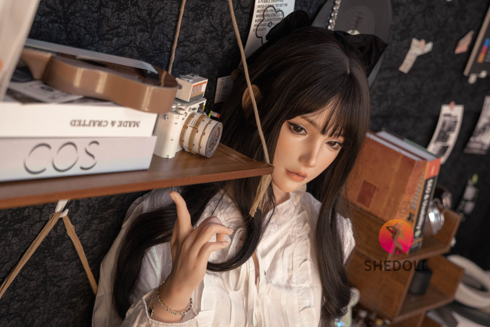 Vesper Sex Doll (SHEDOLL 158 cm C-Cup #SH155 silikonas)