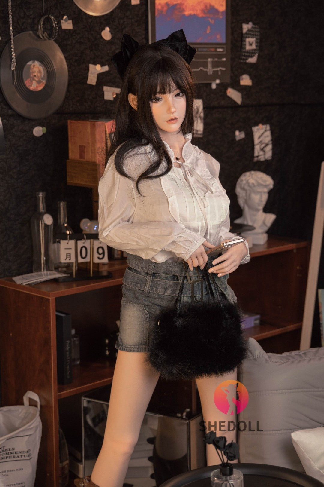 Vesper Sex Doll (SHEDOLL 158 cm C-Cup #SH155 silikonas)
