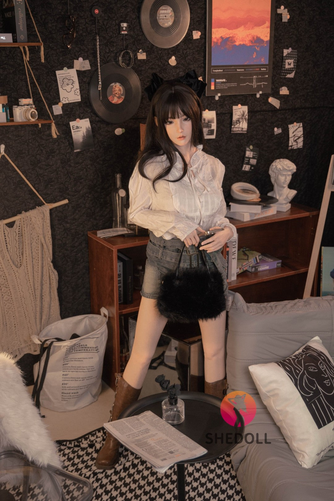 Vesper Sex Doll (SHEDOLL 158 cm C-Cup #SH155 silikonas)