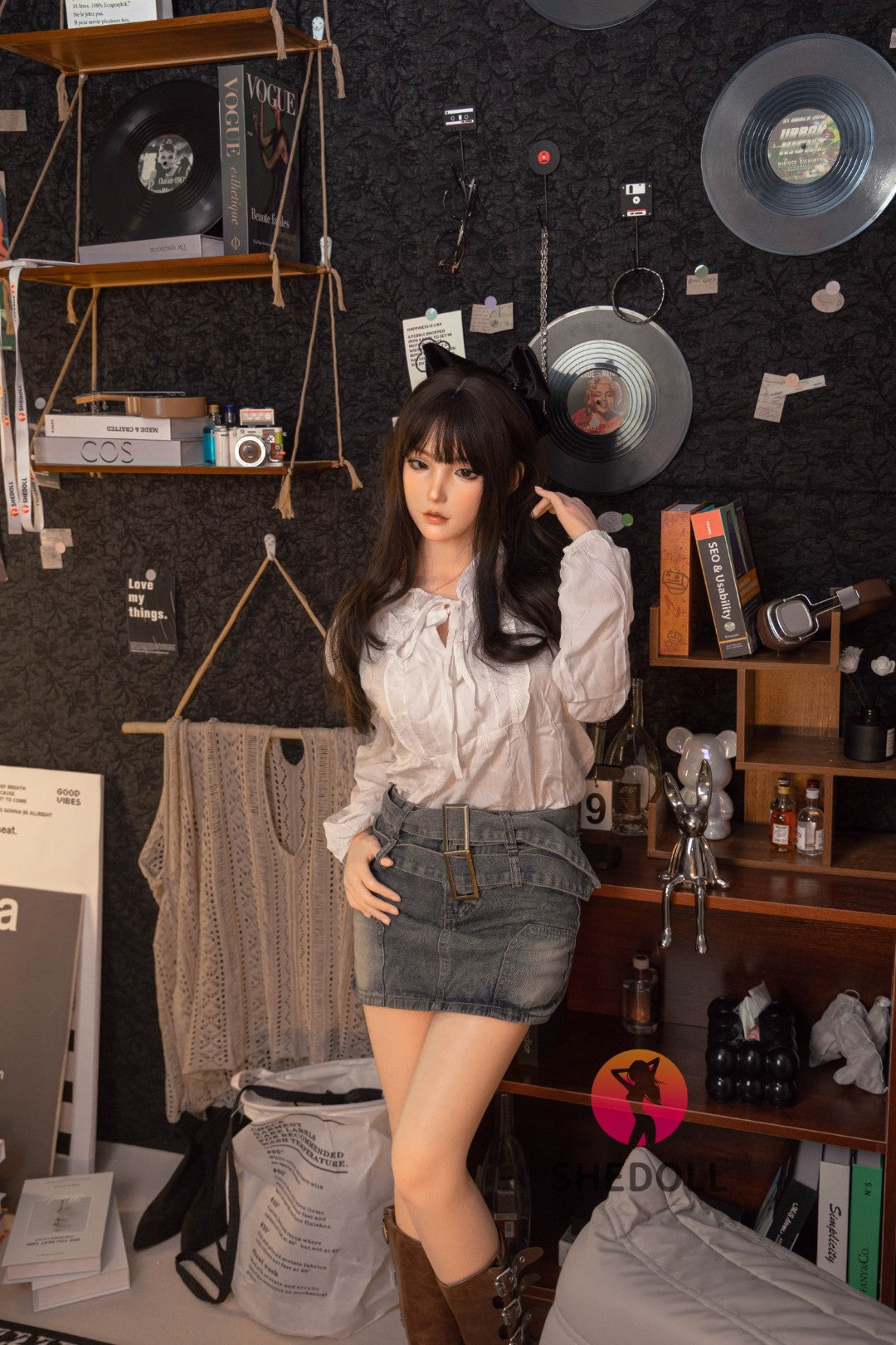 Vesper Sex Doll (SHEDOLL 158 cm C-Cup #SH155 silikonas)