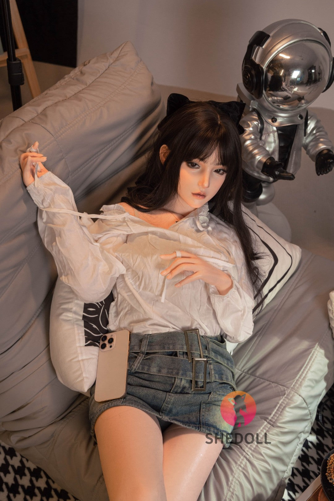 Vesper Sex Doll (SHEDOLL 158 cm C-Cup #SH155 silikonas)