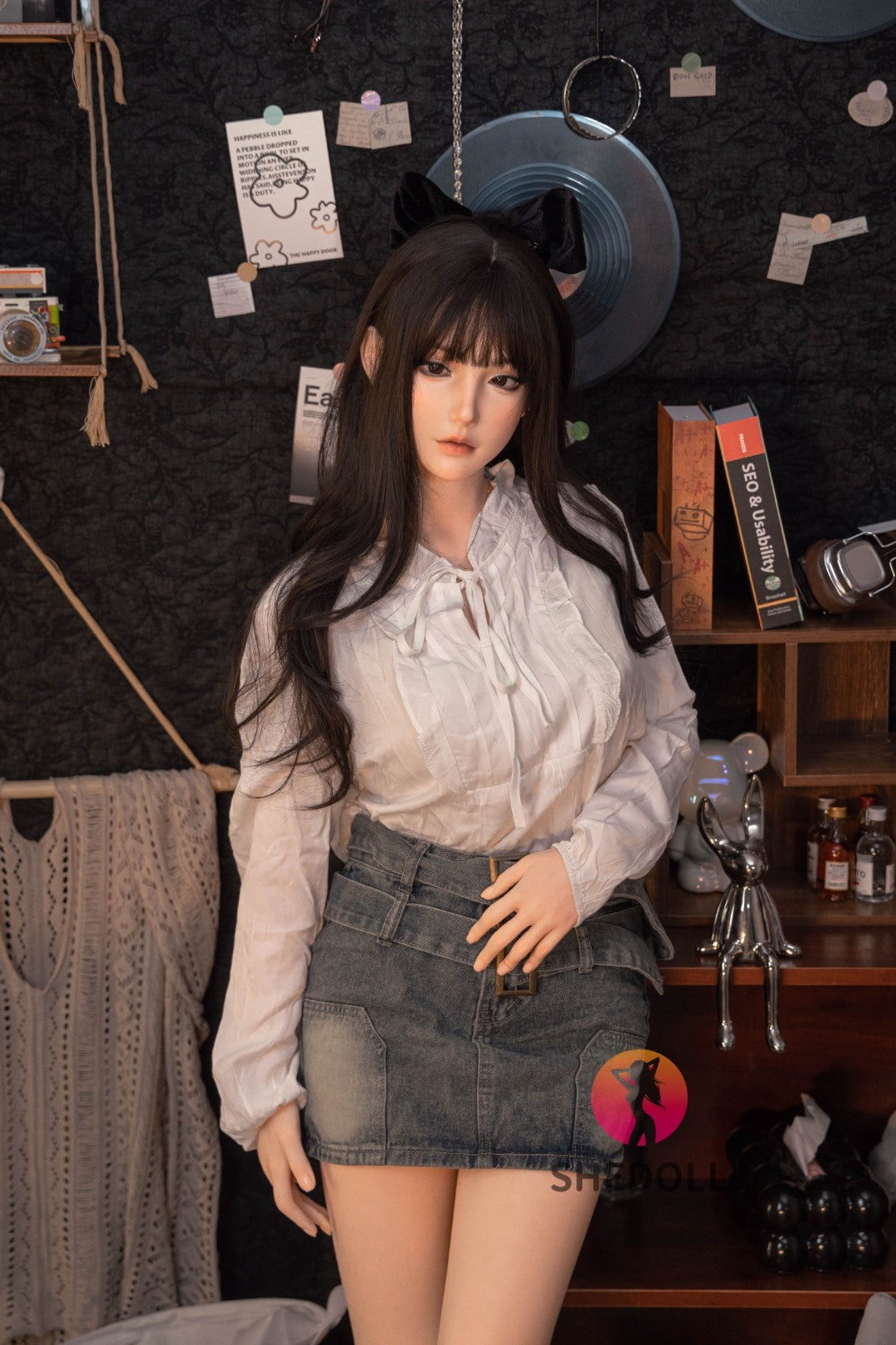Vesper Sex Doll (SHEDOLL 158 cm C-Cup #SH155 silikonas)