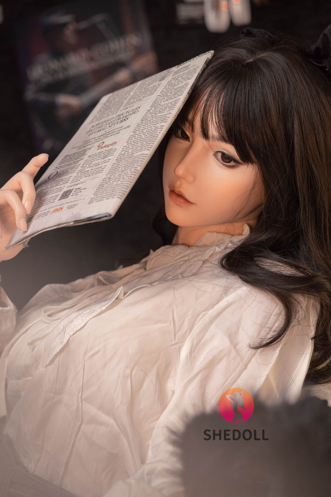Vesper Sex Doll (SHEDOLL 158 cm C-Cup #SH155 silikonas)