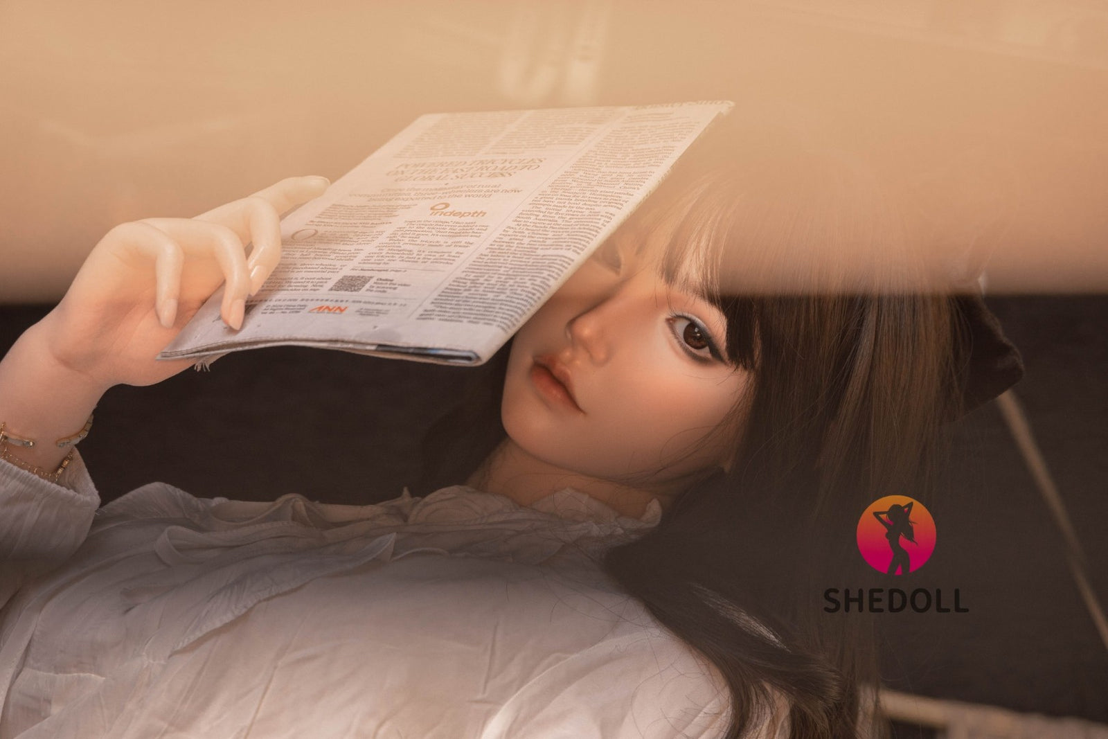 Vesper Sex Doll (SHEDOLL 158 cm C-Cup #SH155 silikonas)