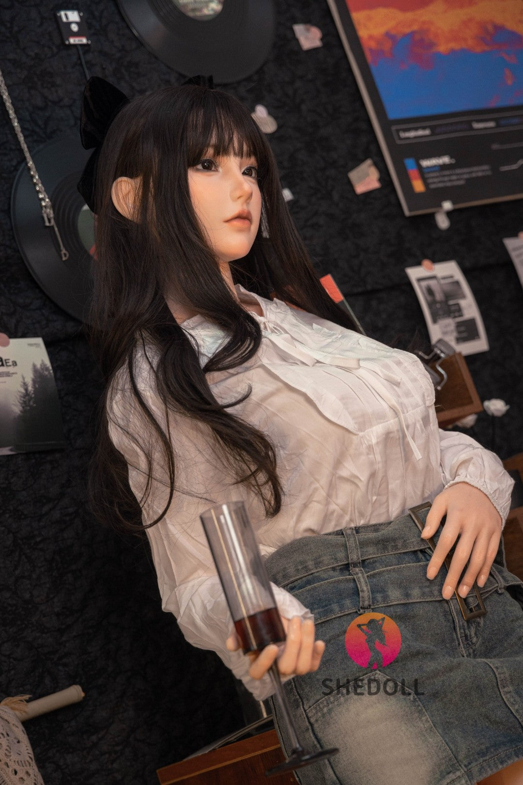 Vesper Sex Doll (SHEDOLL 158 cm C-Cup #SH155 silikonas)