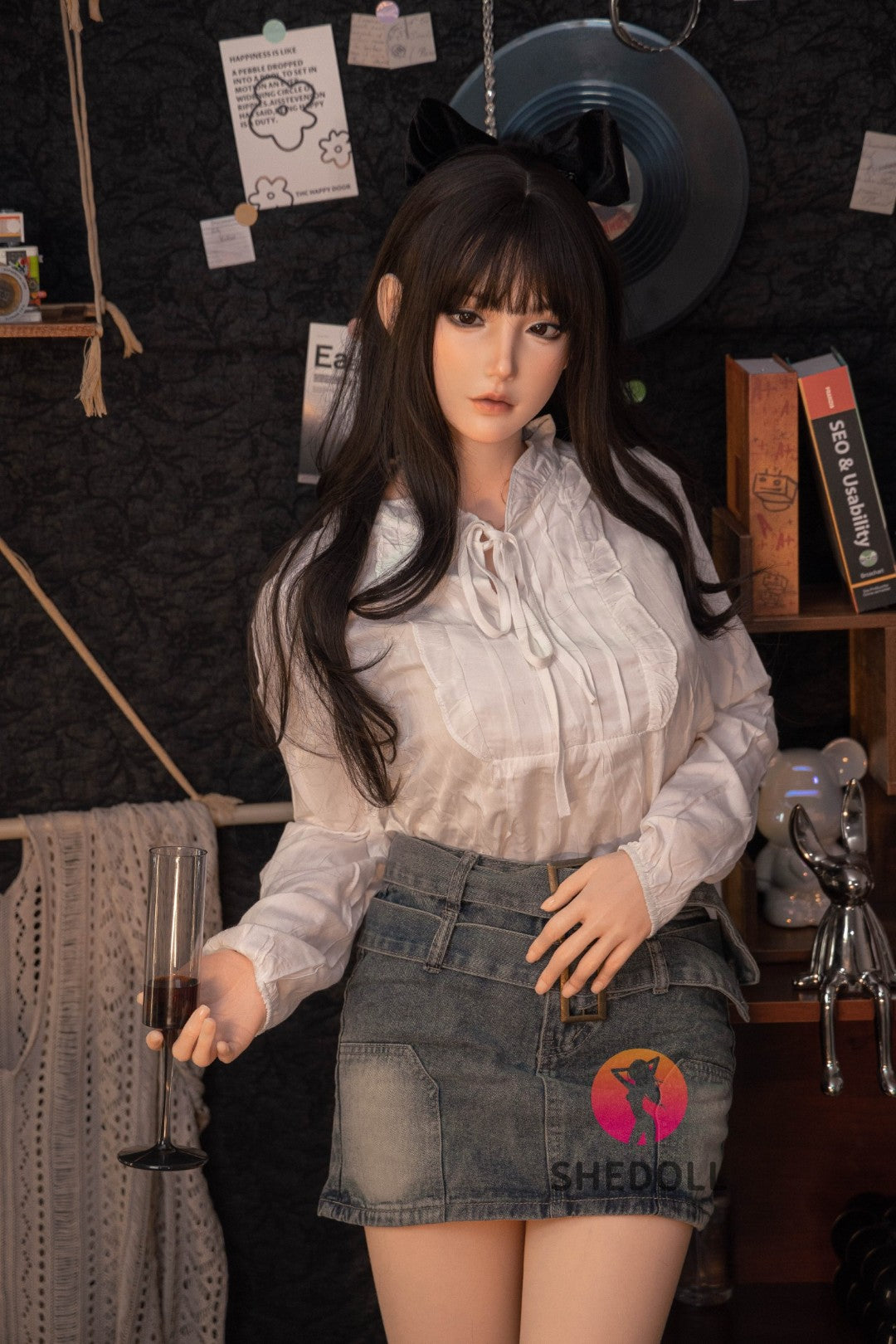 Vesper Sex Doll (SHEDOLL 158 cm C-Cup #SH155 silikonas)