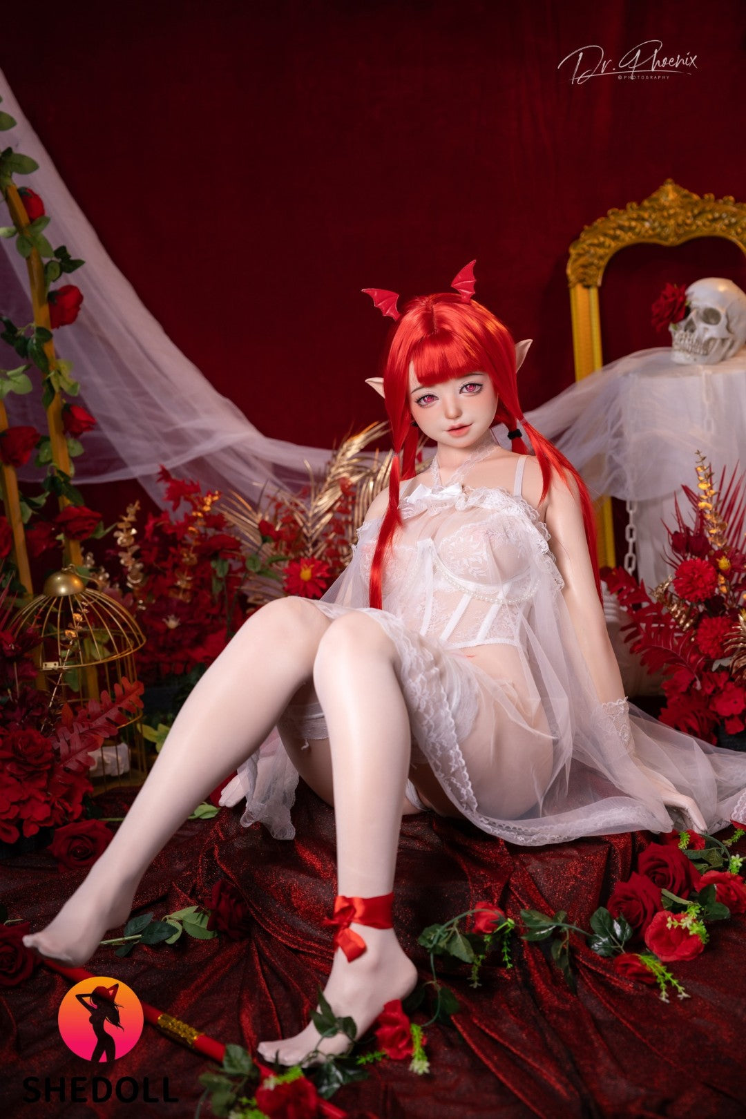 Yaya Sex Doll (SHEDOLL 156 cm E-puodelis #SH168 2.0 silikonas)