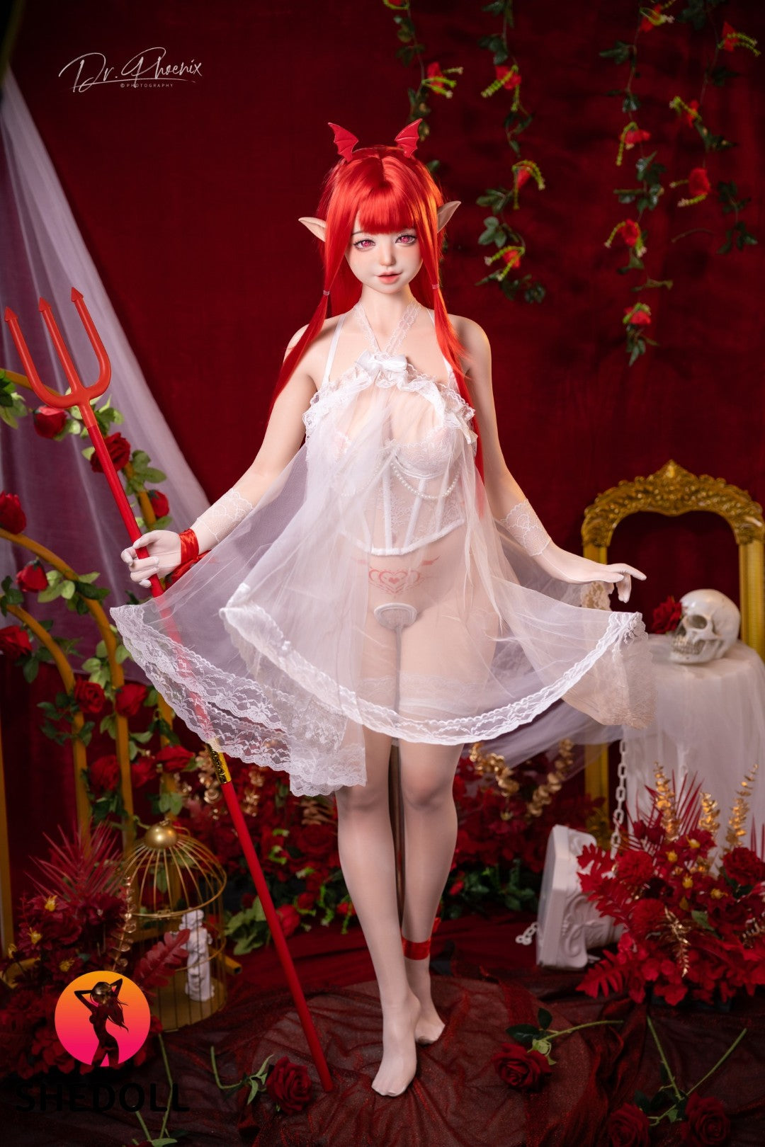 Yaya Sex Doll (SHEDOLL 156 cm E-puodelis #SH168 2.0 silikonas)