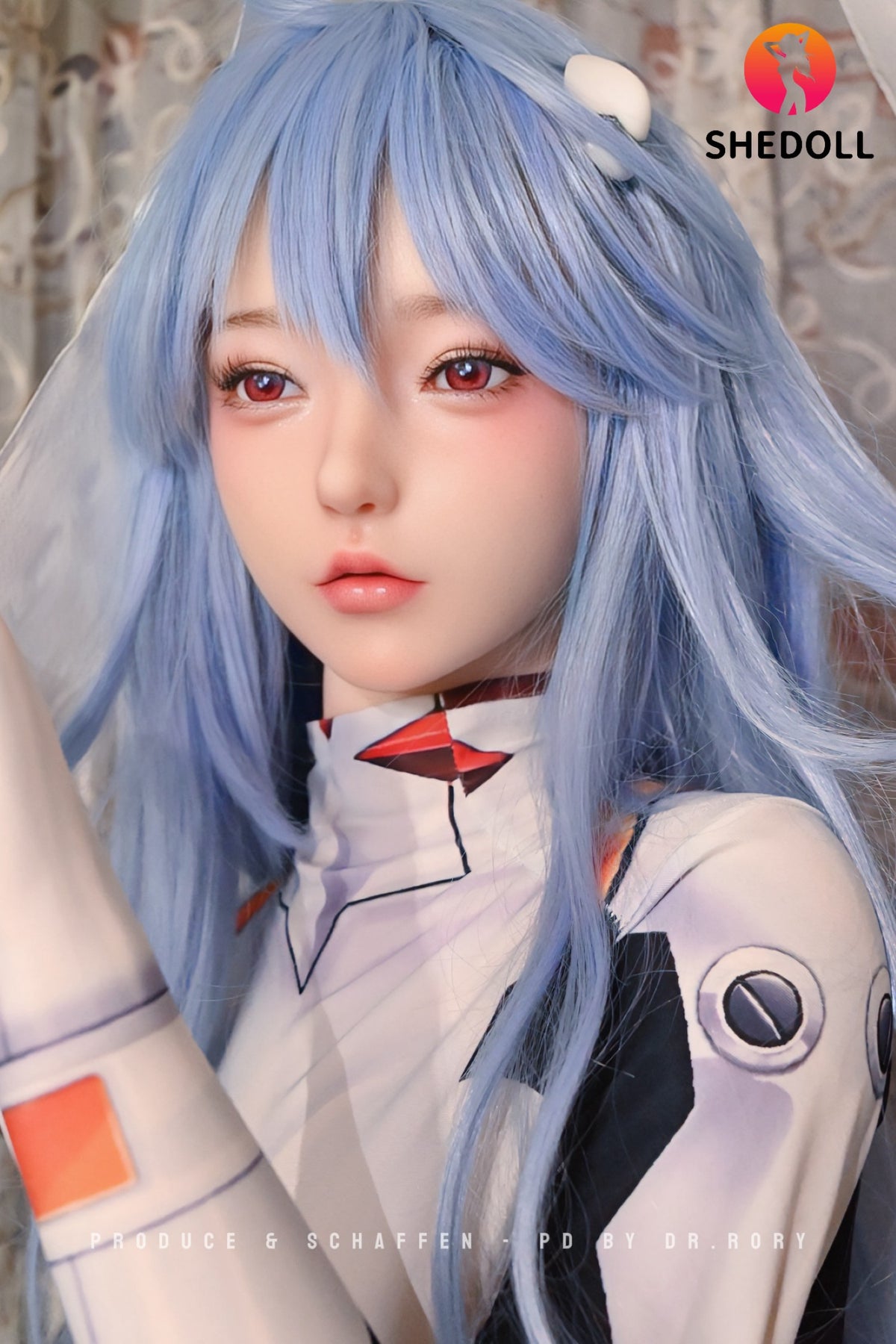 Sekso lėlė Rei Ayanami (SHEDOLL 168 cm D puodelis #SH170 2.0 silikonas)