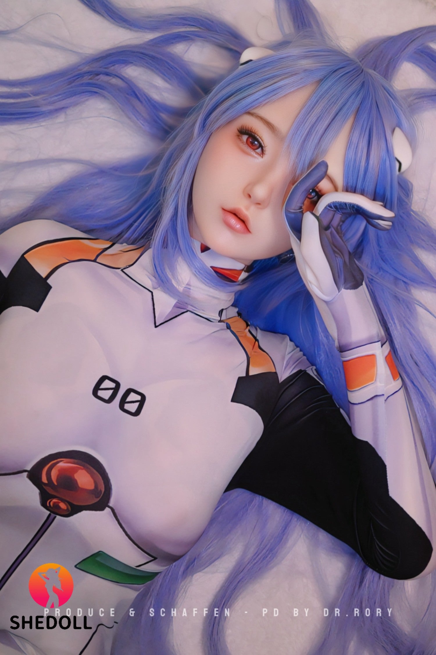 Sekso lėlė Rei Ayanami (SHEDOLL 168 cm D puodelis #SH170 2.0 silikonas)