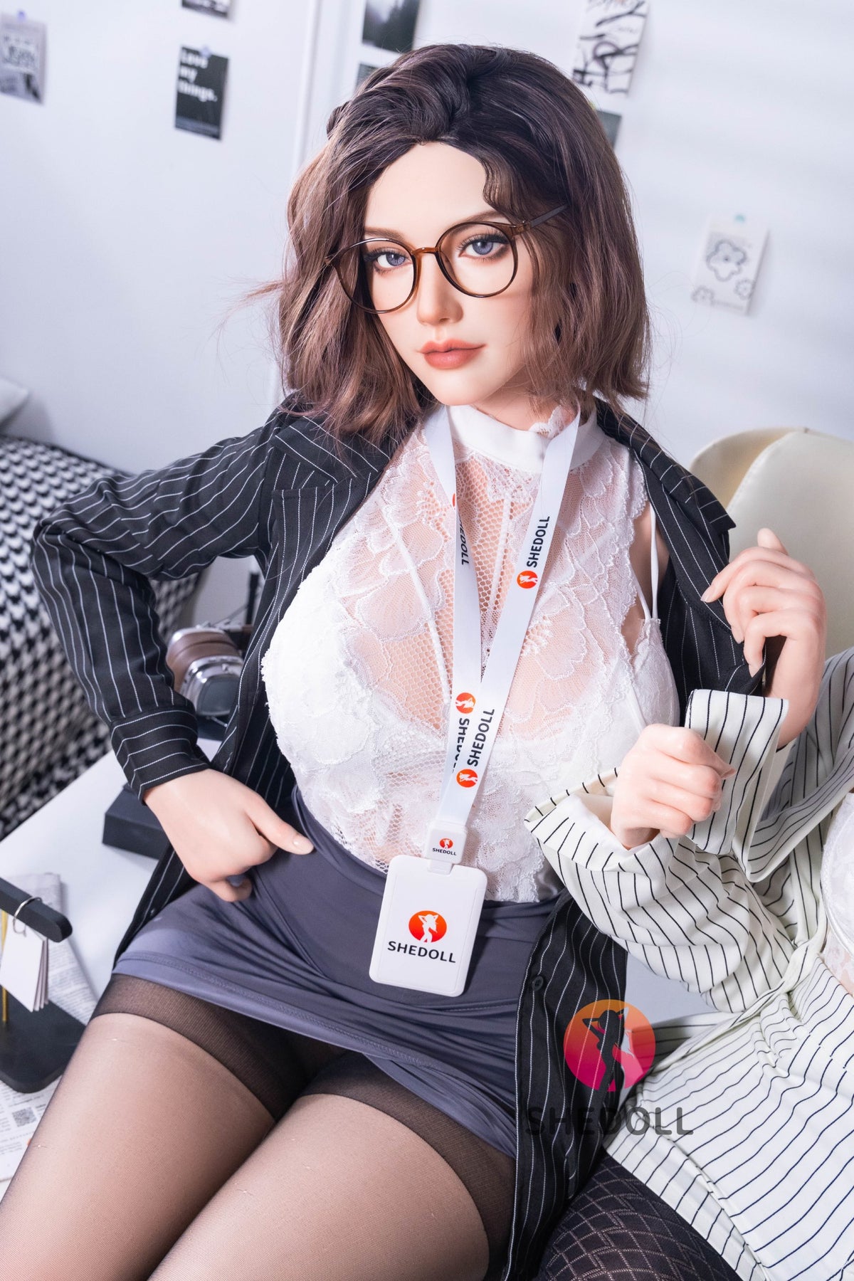 Tala sekso lėlė (SHEDOLL 170 cm E-puodelis #SH172 silikonas)