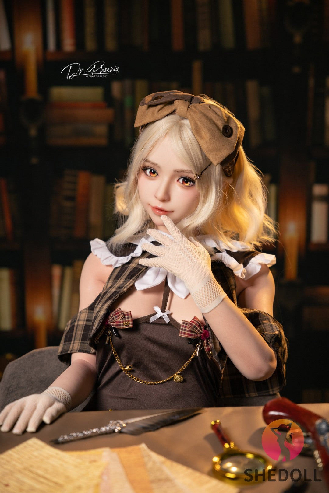 Jenny Sex Doll (SHEDOLL 156 cm E-puodelis #SH175 2.0 silikonas)