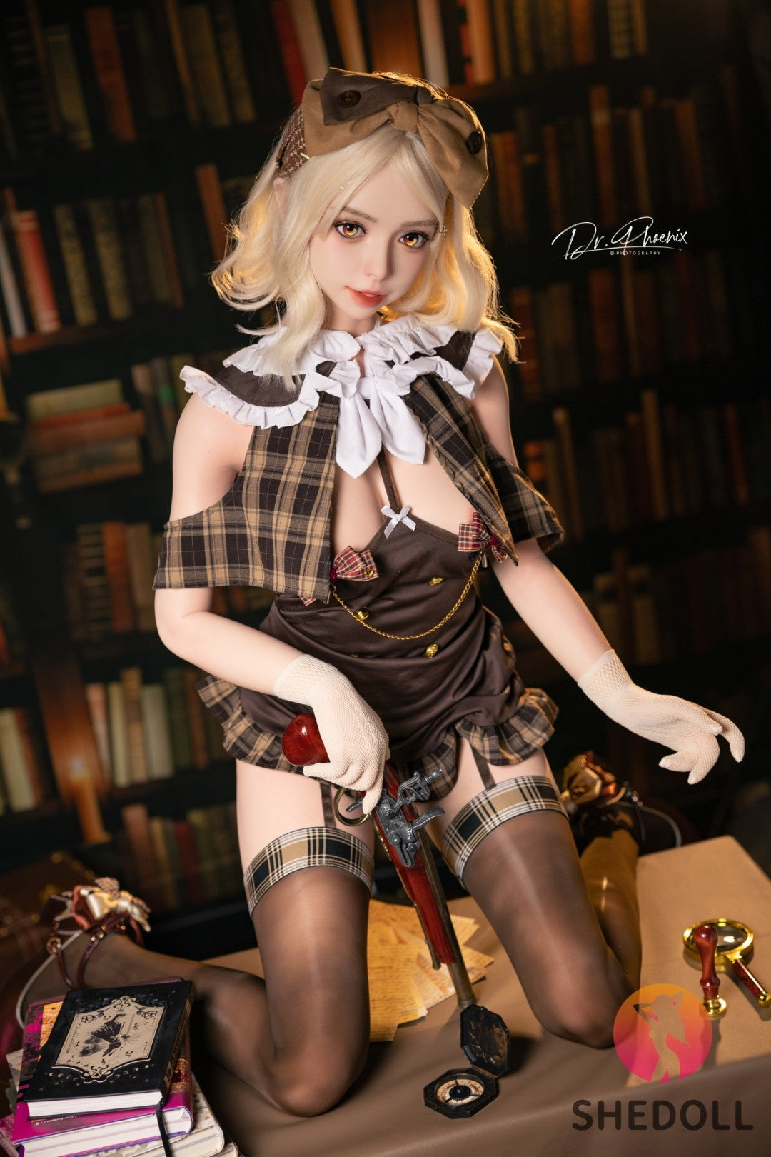 Jenny Sex Doll (SHEDOLL 156 cm E-puodelis #SH175 2.0 silikonas)