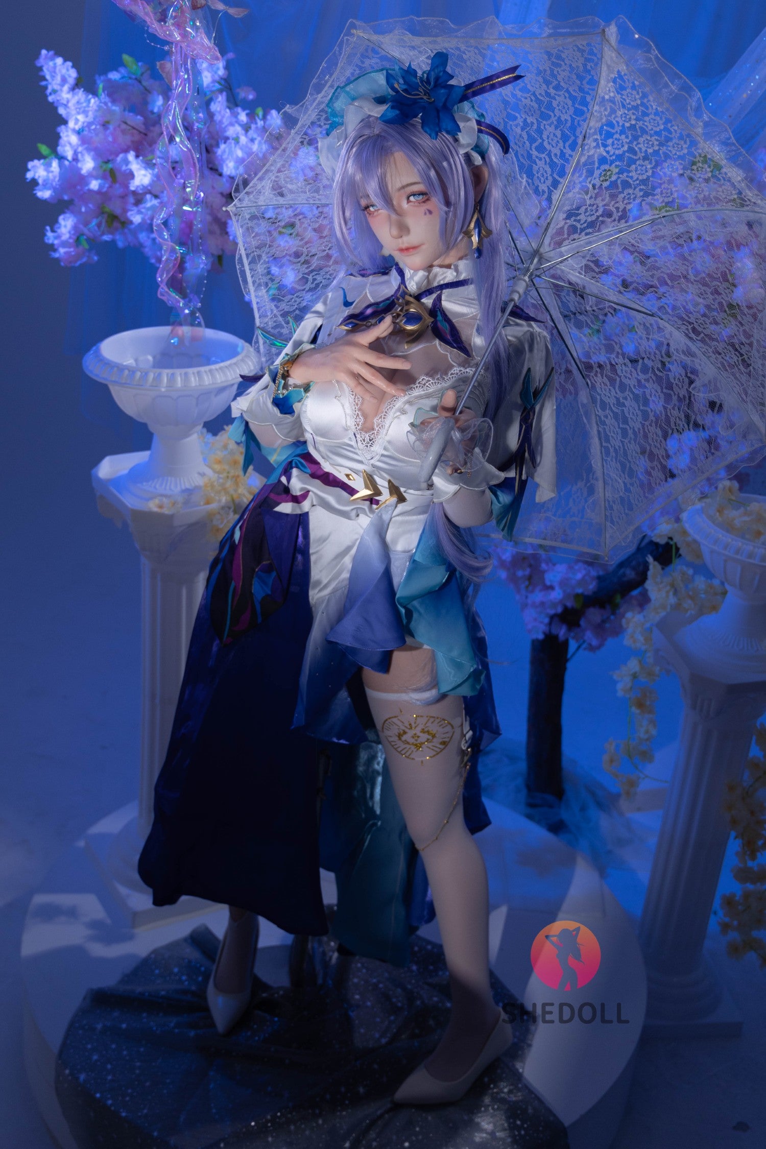 Sekso lėlė Cantarella (SHEDOLL 163 cm H-Cup #SH177 2.0 silikonas)